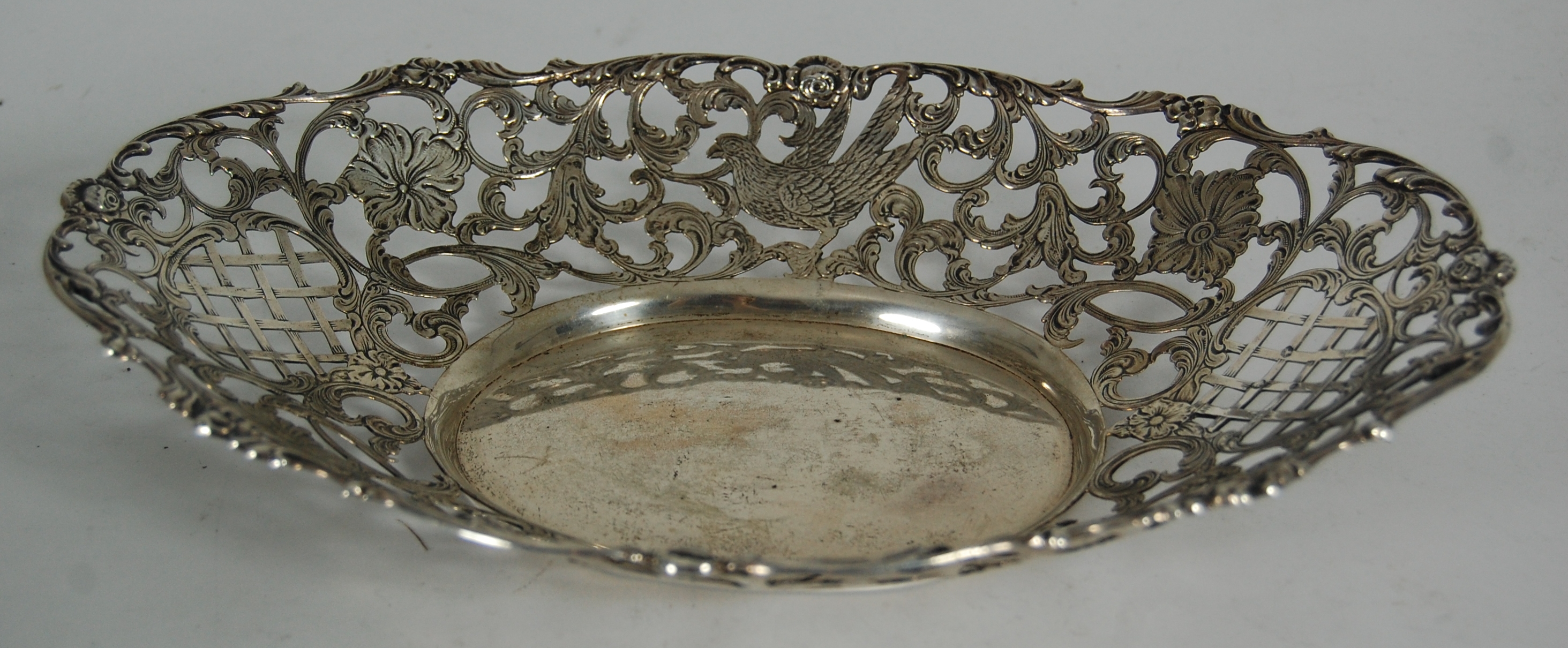 A Dutch pierced basket