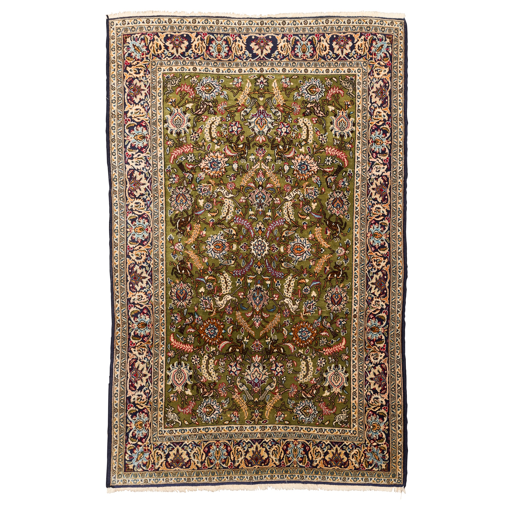 QUM PART SILK CARPET