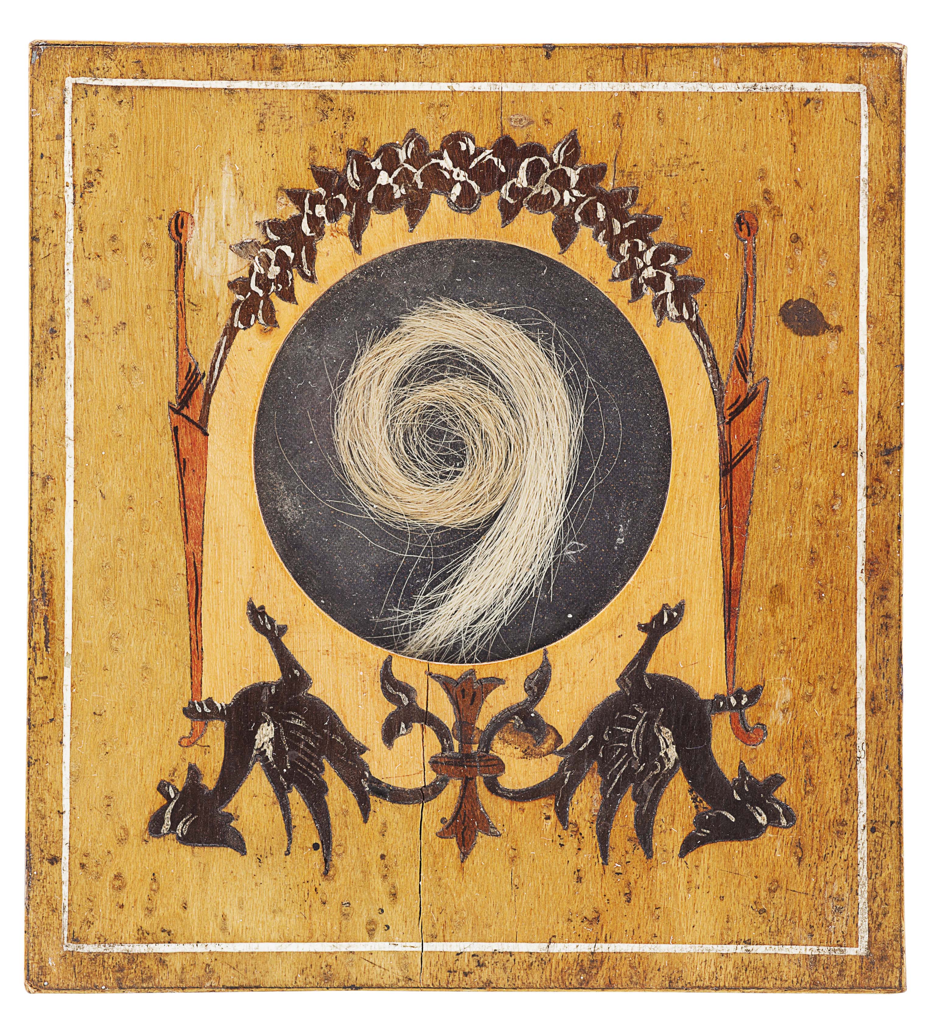 A lock of Bonnie Prince Charlie's hair