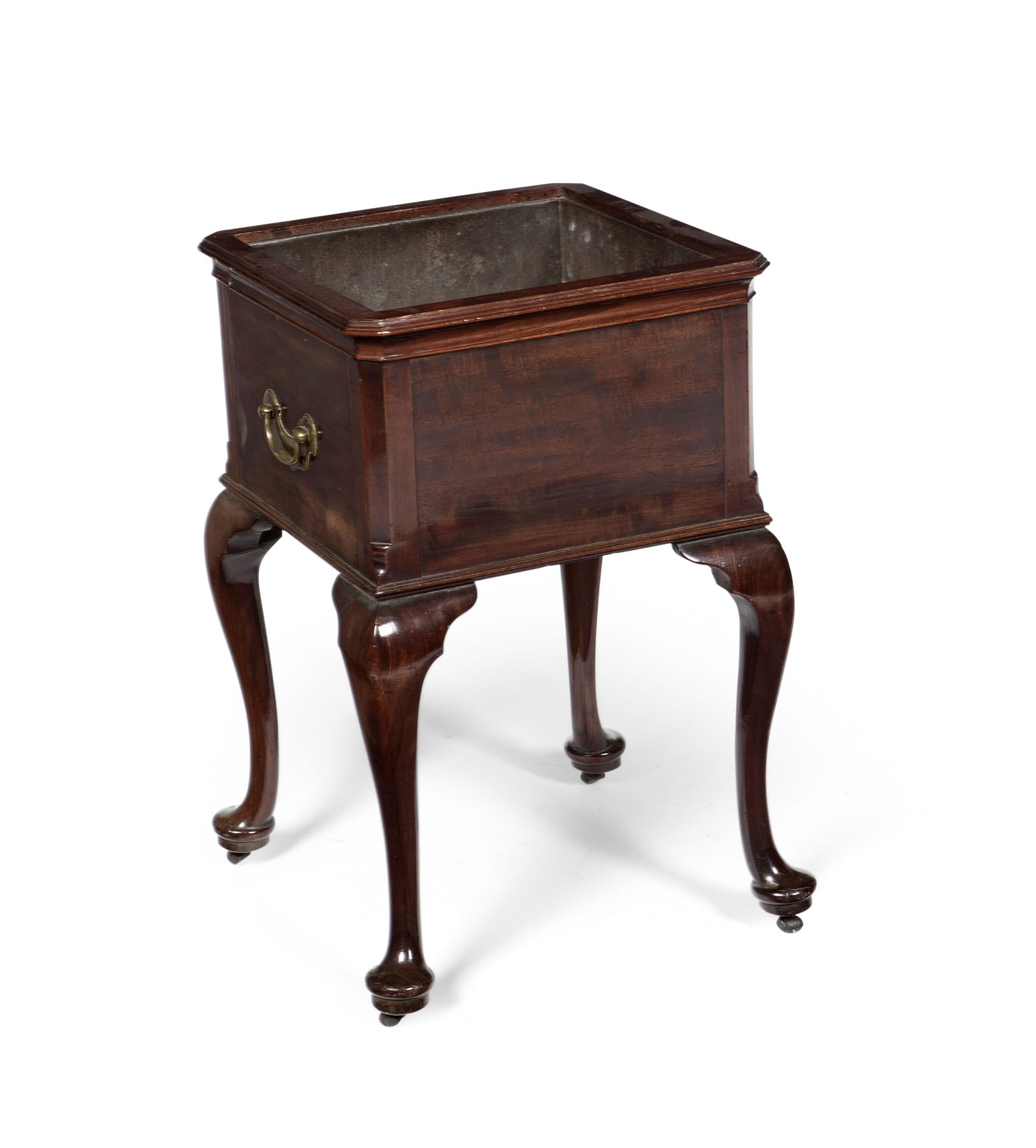 GEORGE III MAHOGANY JARDINIERE