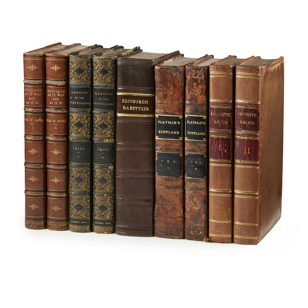 SCOTLAND, A COLLECTION OF 9 VOLUMES, INCLUDING
