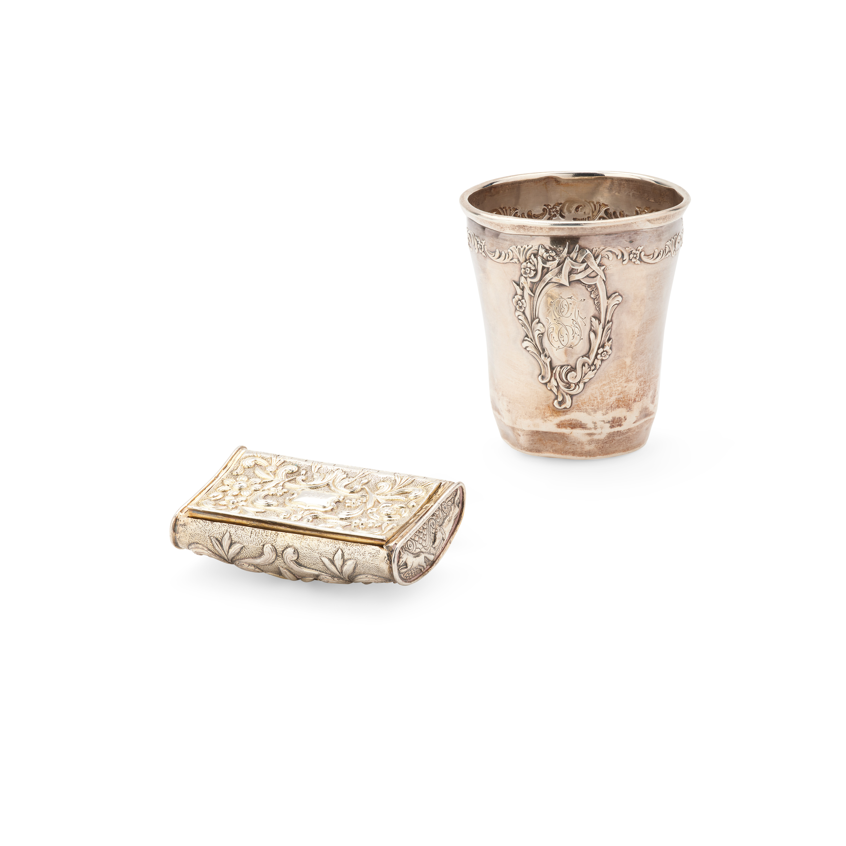 A LATE 19TH CENTURY FRENCH TUMBLER