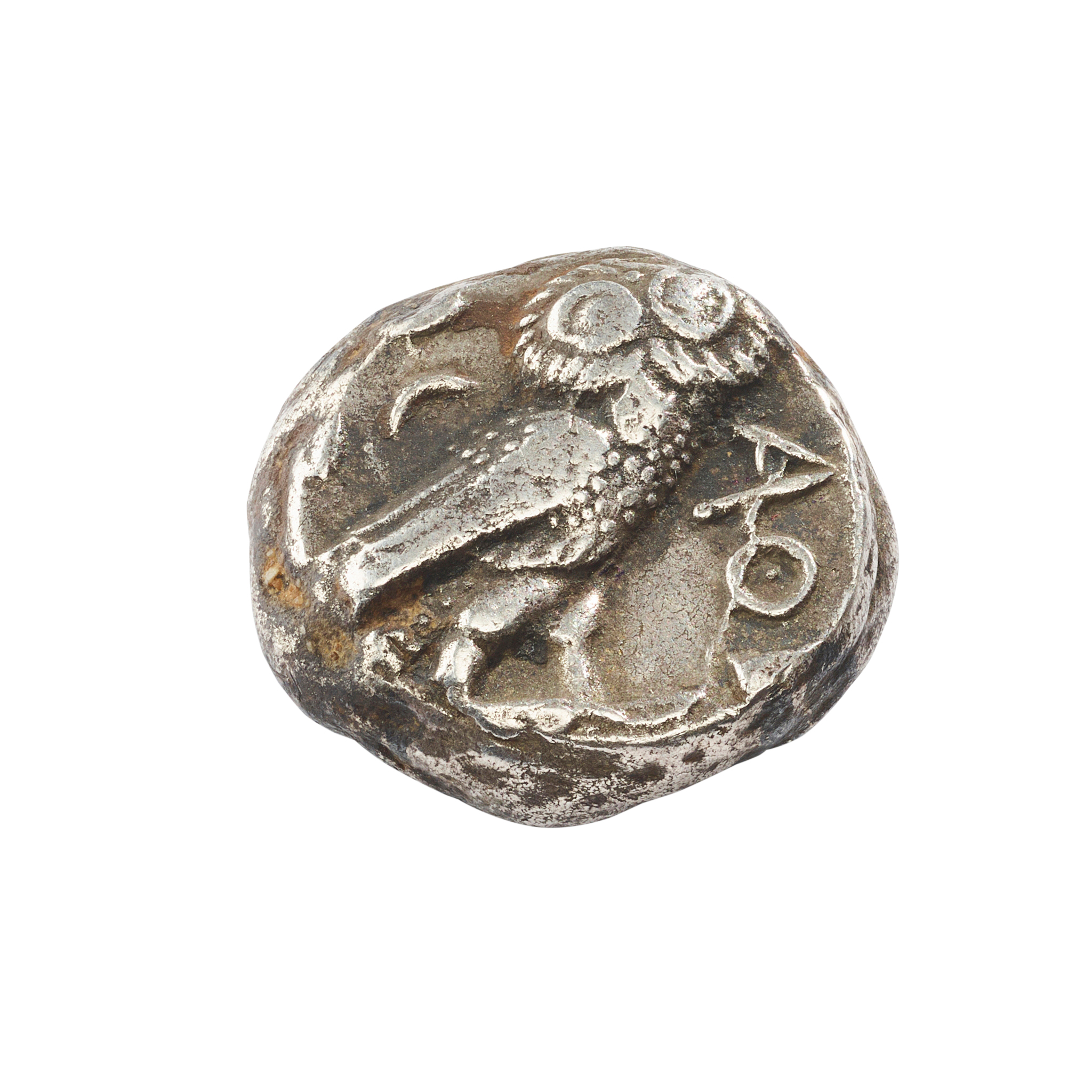ATHENIAN SILVER TETRADRACHM COIN