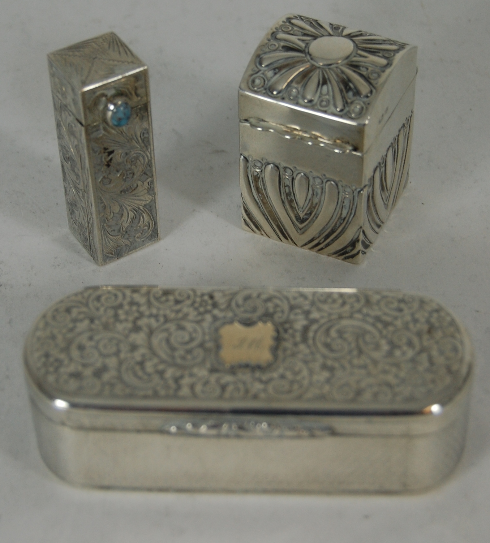 A Victorian snuff box