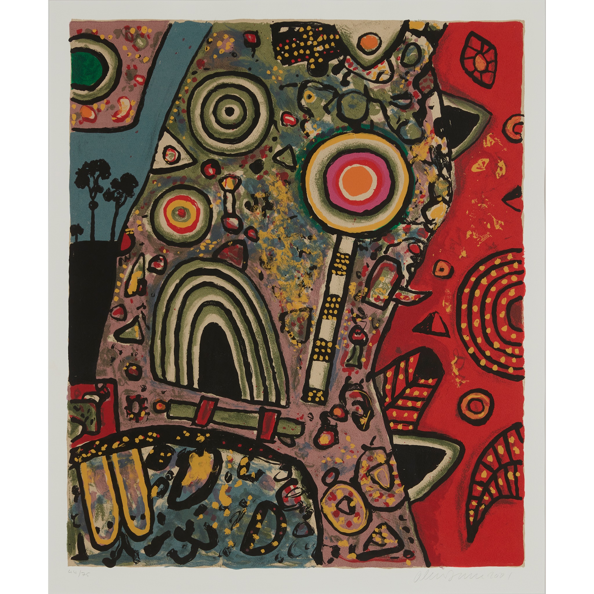 ALAN DAVIE C.B.E., R.A., H.R.S.A. (BRITISH 1920-2014)