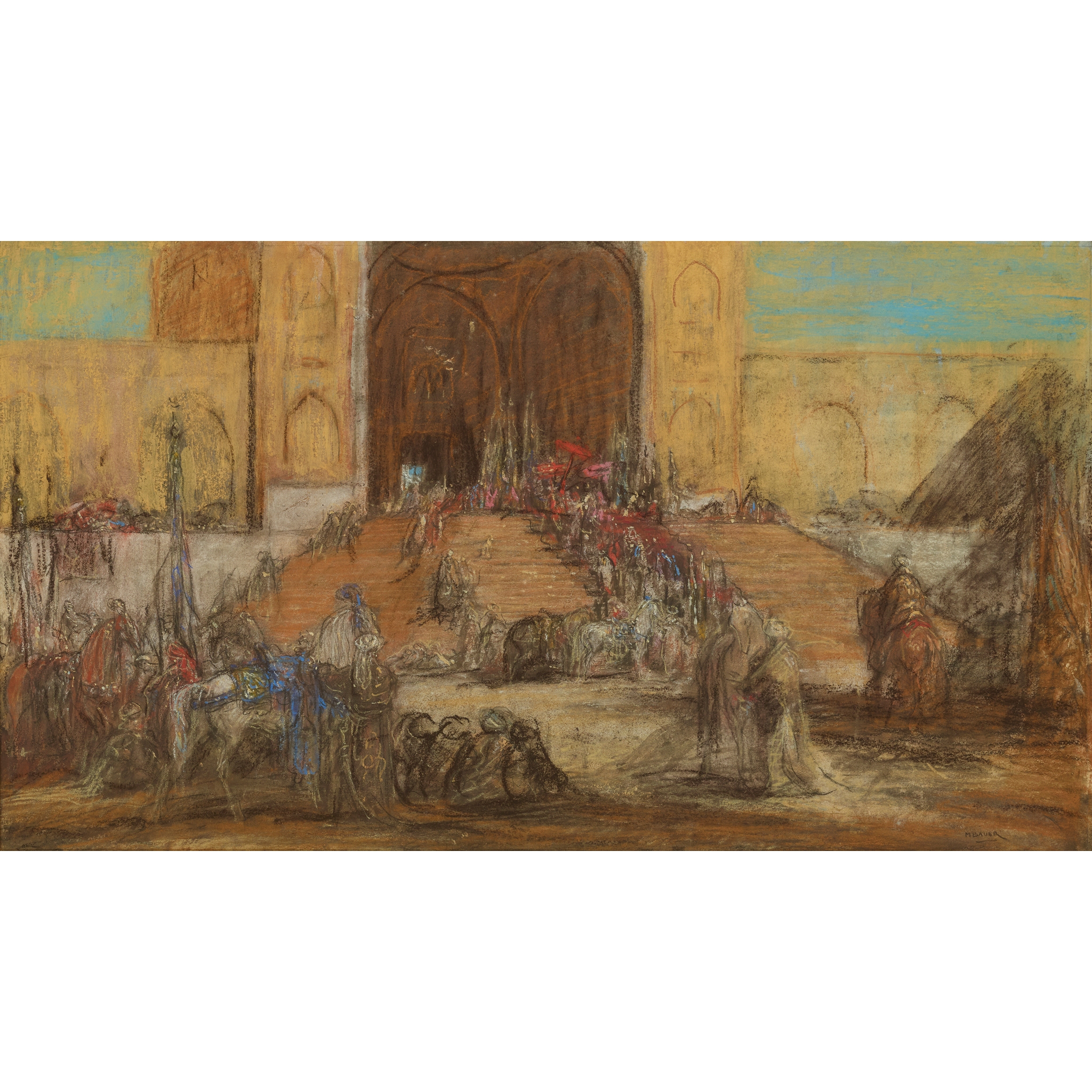 MARIUS ALEXANDER JACQUES BAUER (DUTCH 1867-1933)