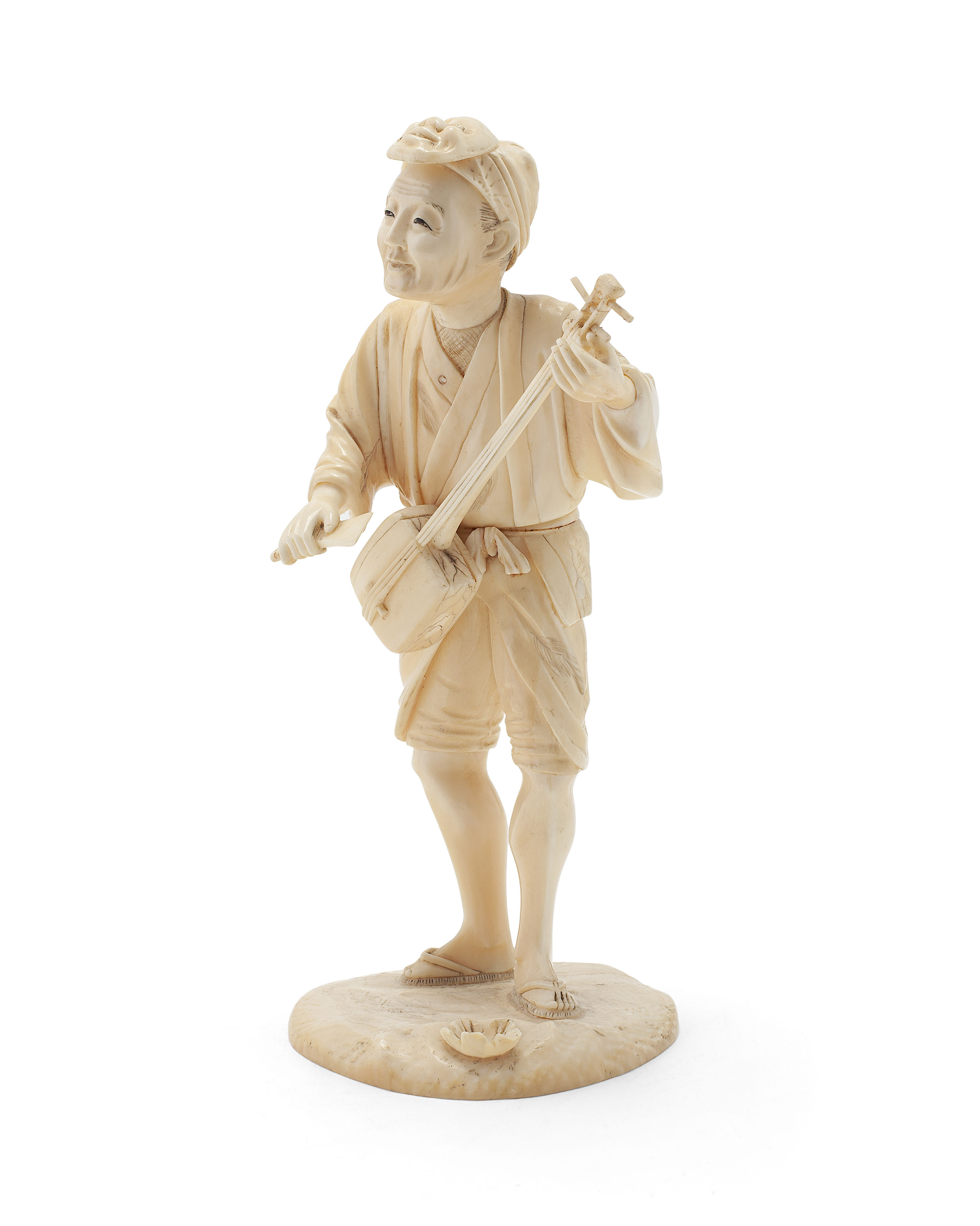 JAPANESE CARVED IVORY OKIMONO