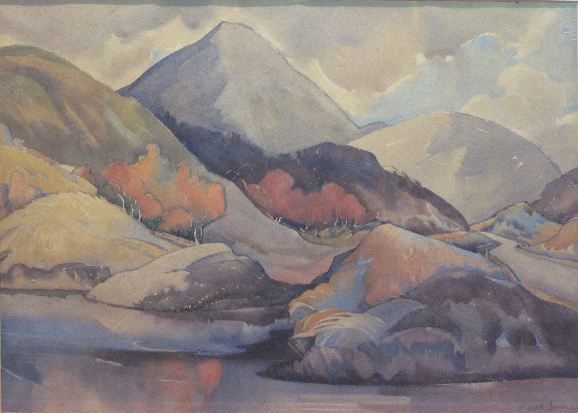 ROBERT SCOTT IRVINE R.S.W. (SCOTTISH 1906-1988)