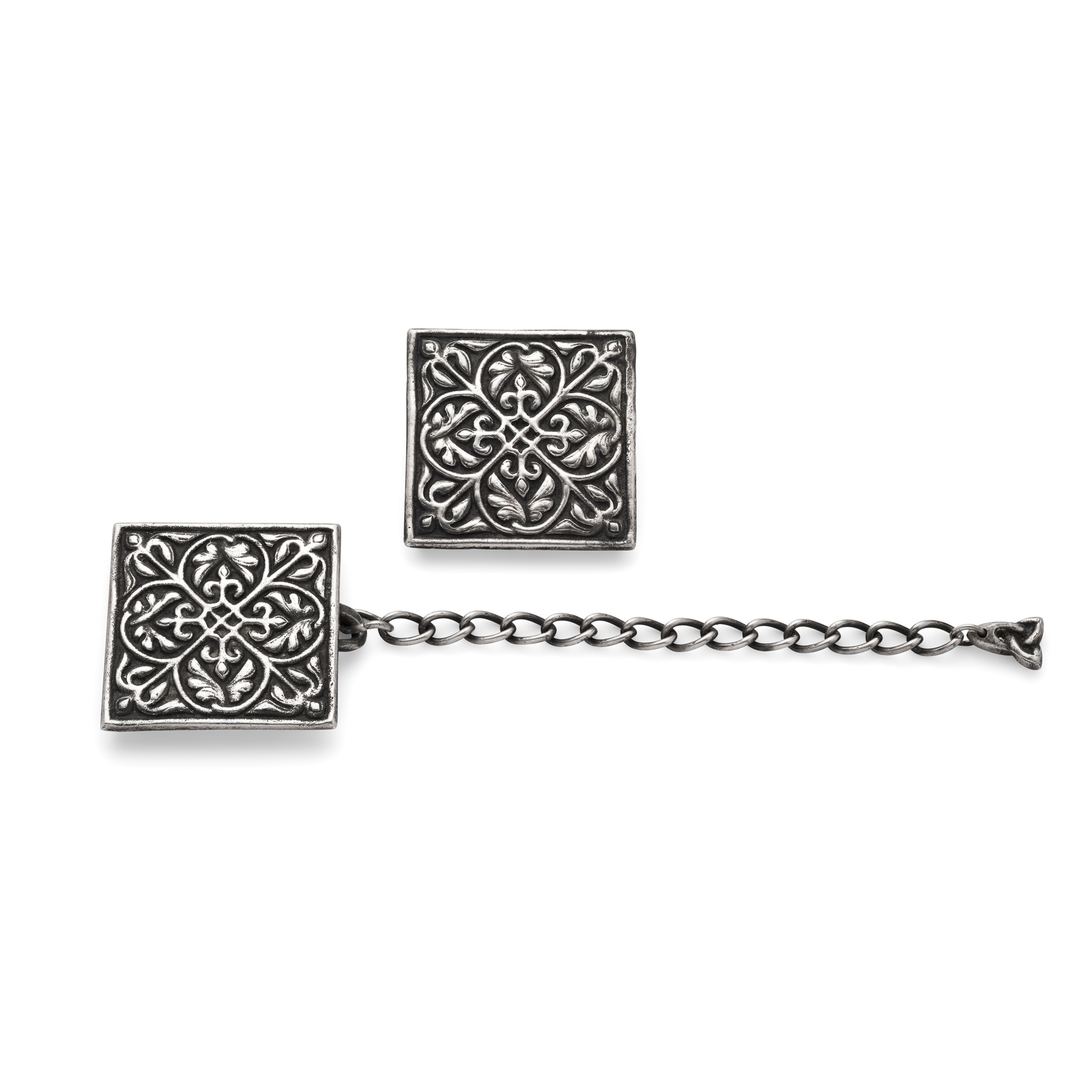 Iona - A pair of Scottish Provincial cloak fasteners, Alexander Ritchie