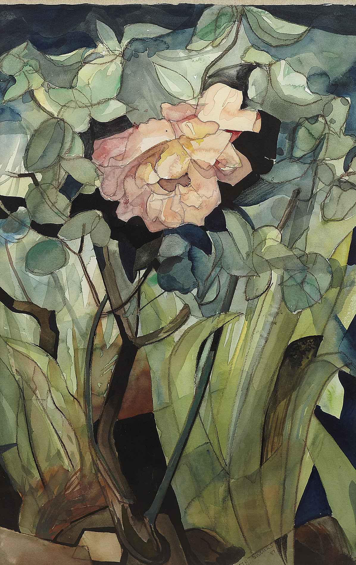 TOM SHANKS R.S.W., R.G.I. (SCOTTISH B.1921)