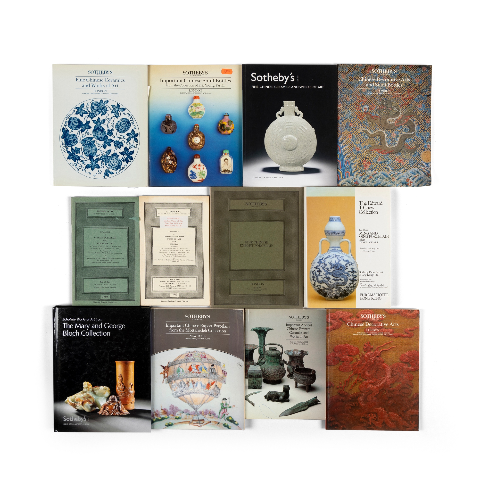 COLLECTION OF SOTHEBY'S ASIAN ART CATALOGUES