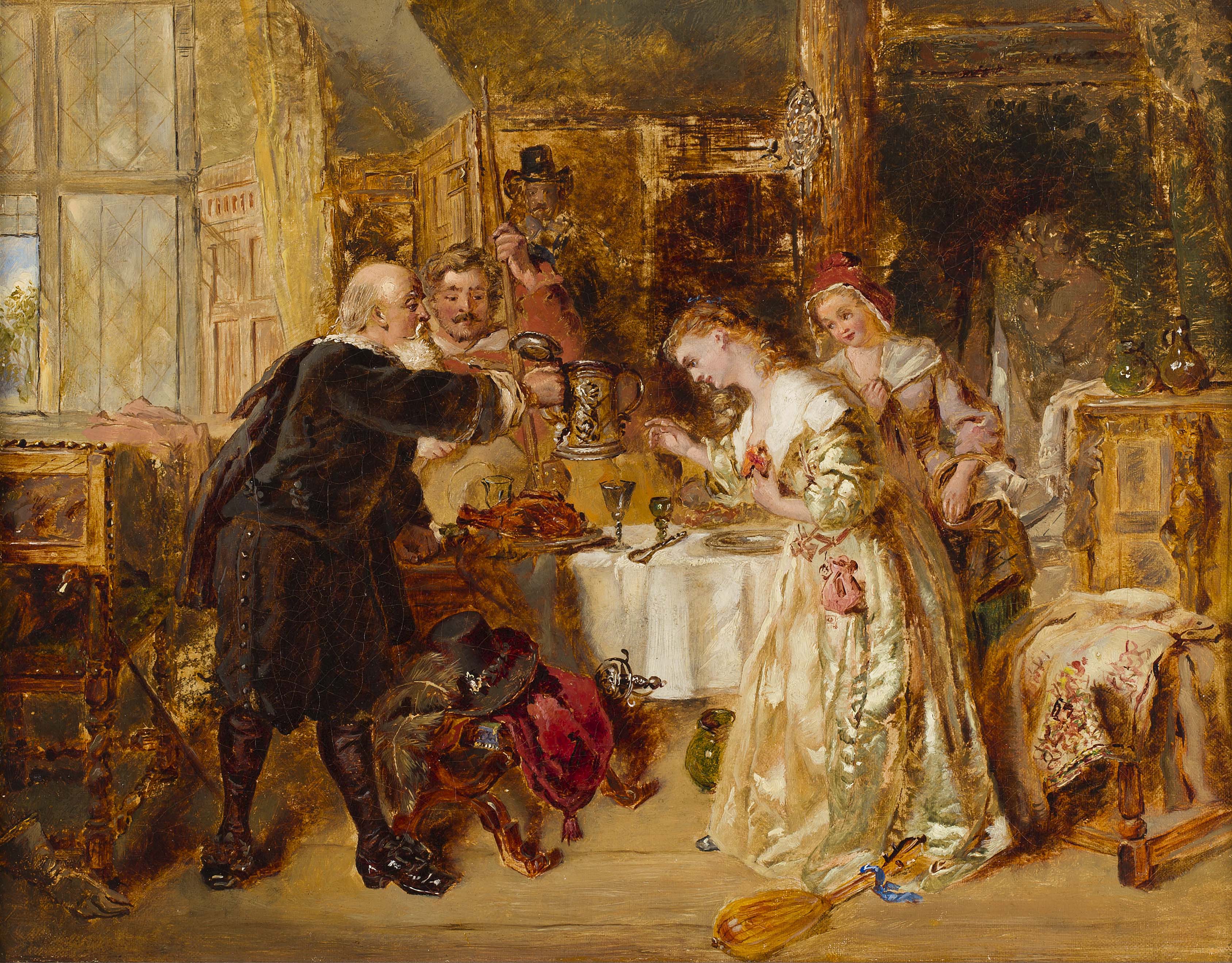 DANIEL PASMORE (BRITISH 1815-1893)