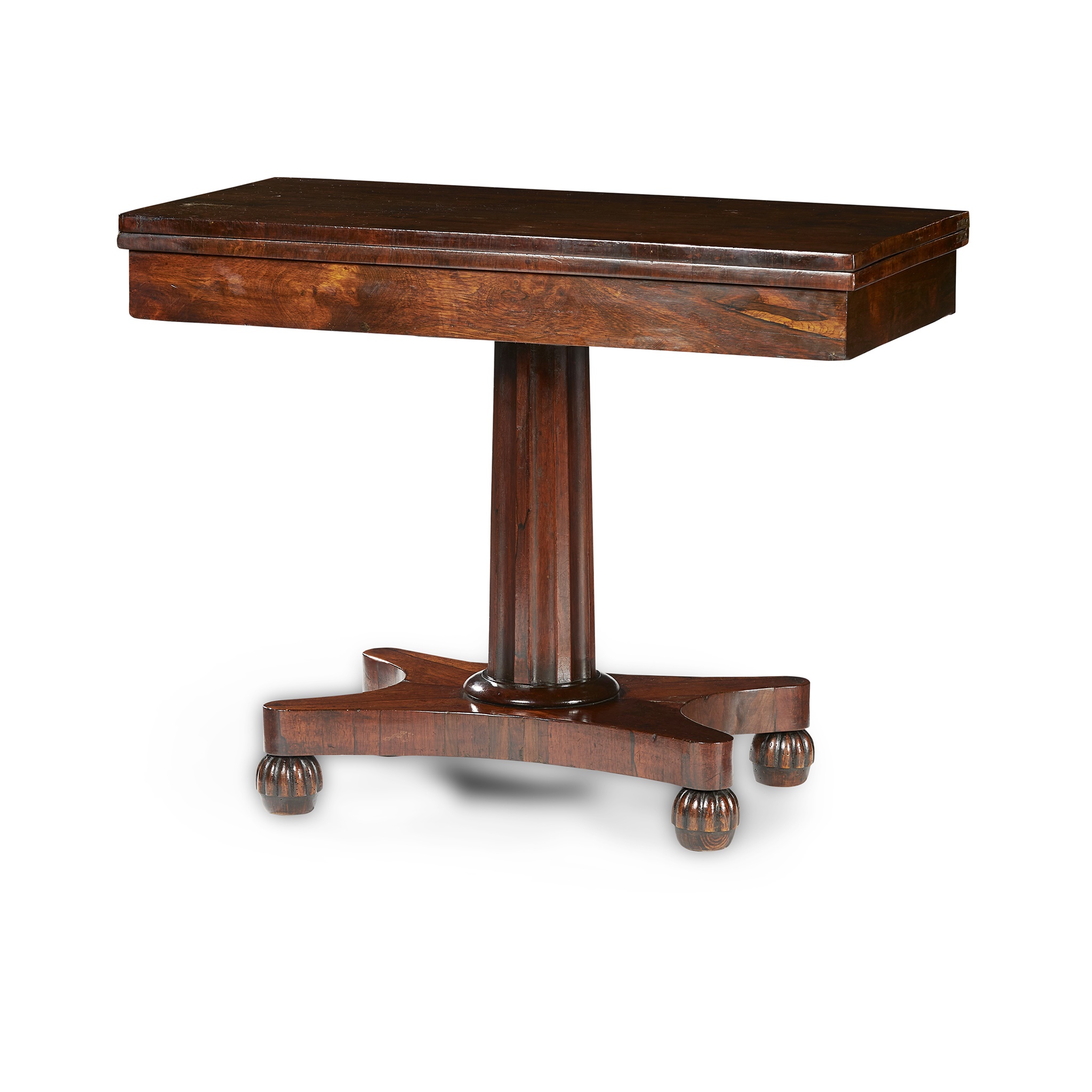 WILLIAM IV ROSEWOOD TEA TABLE