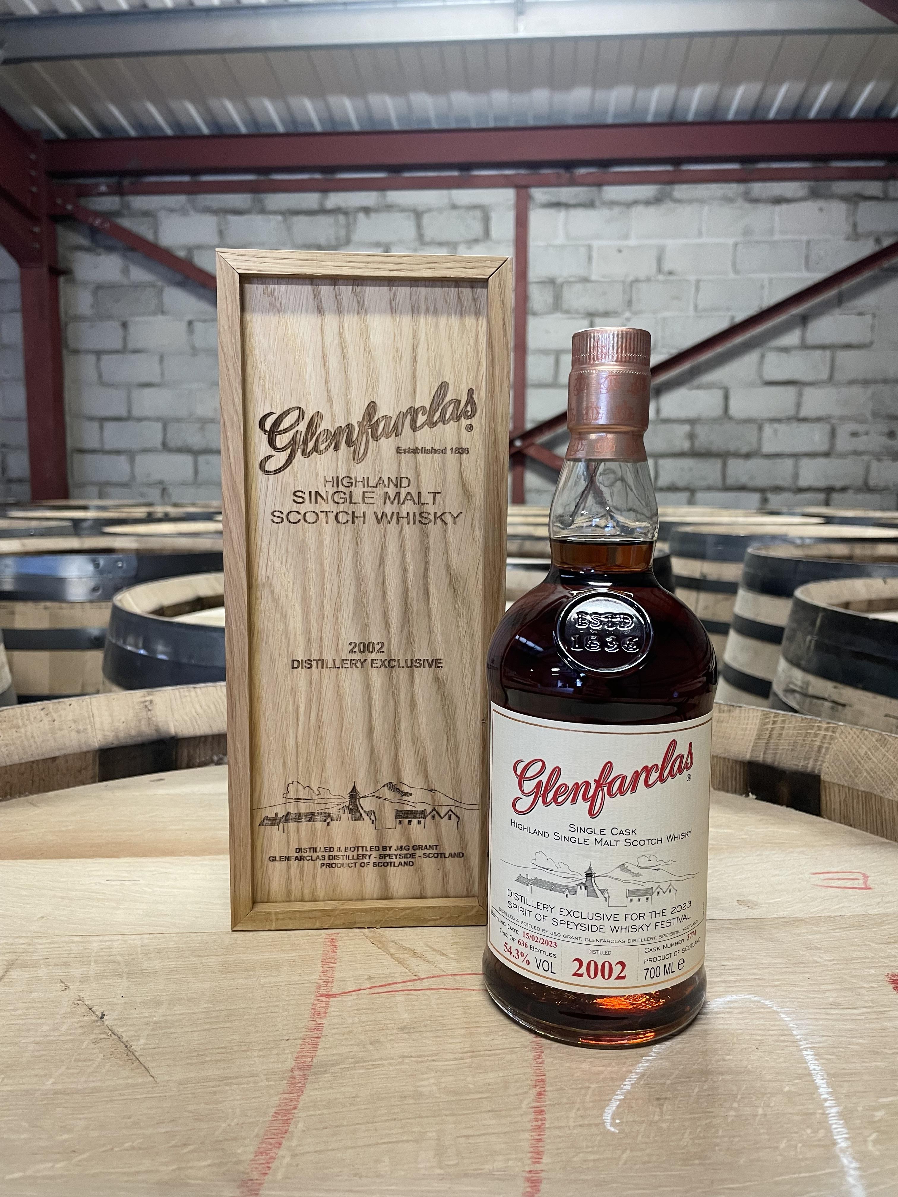 GLENFARCLAS 20 YEAR OLD LIMITED EDITION BOTTLE FOR SPEYSIDE WHISKY FESTIVAL 2023