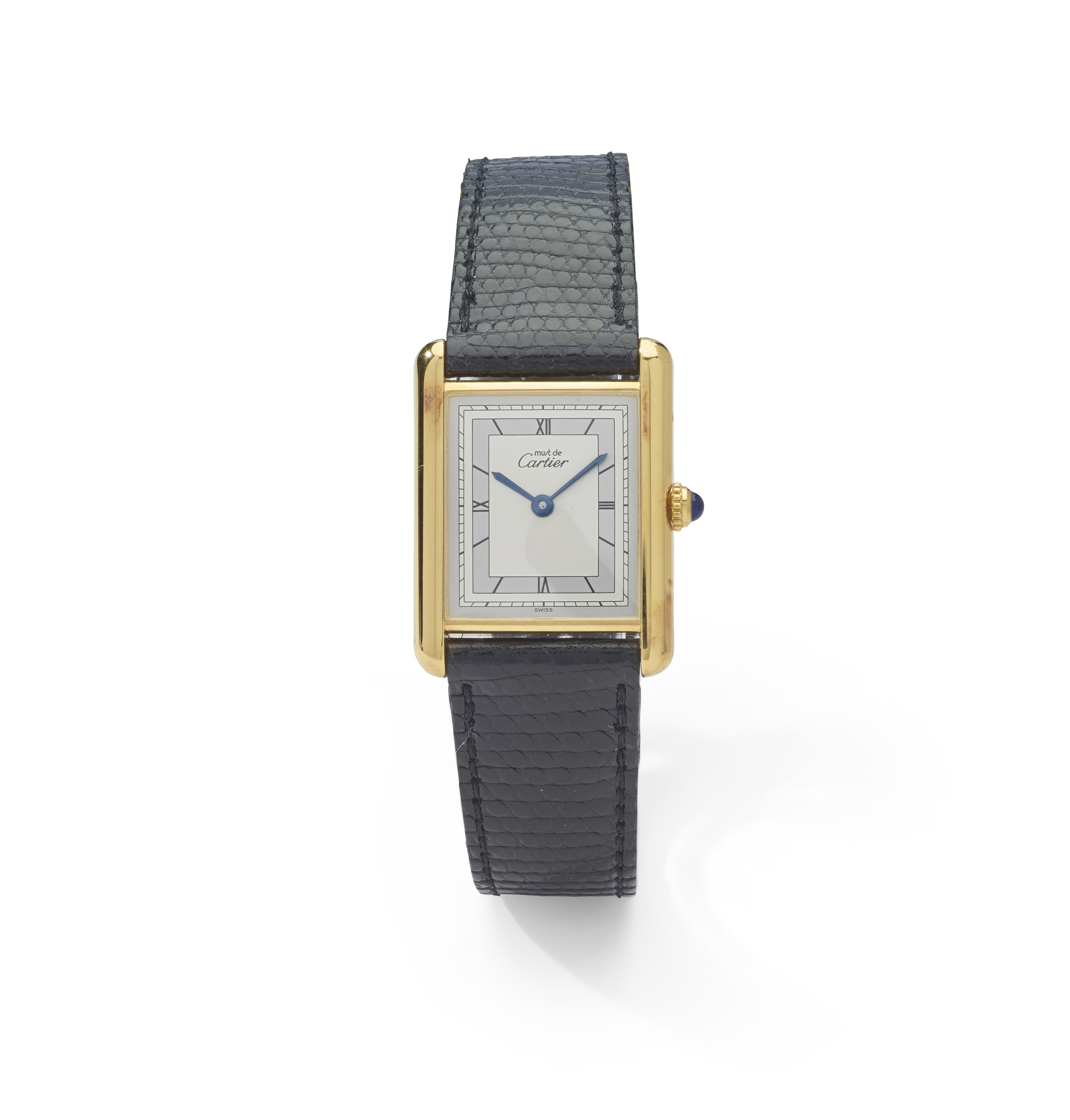 Must de Cartier: A gold-plated wristwatch