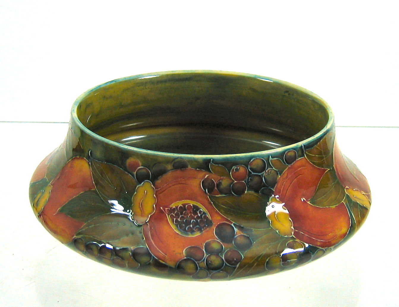 A Moorcroft circular bowl,