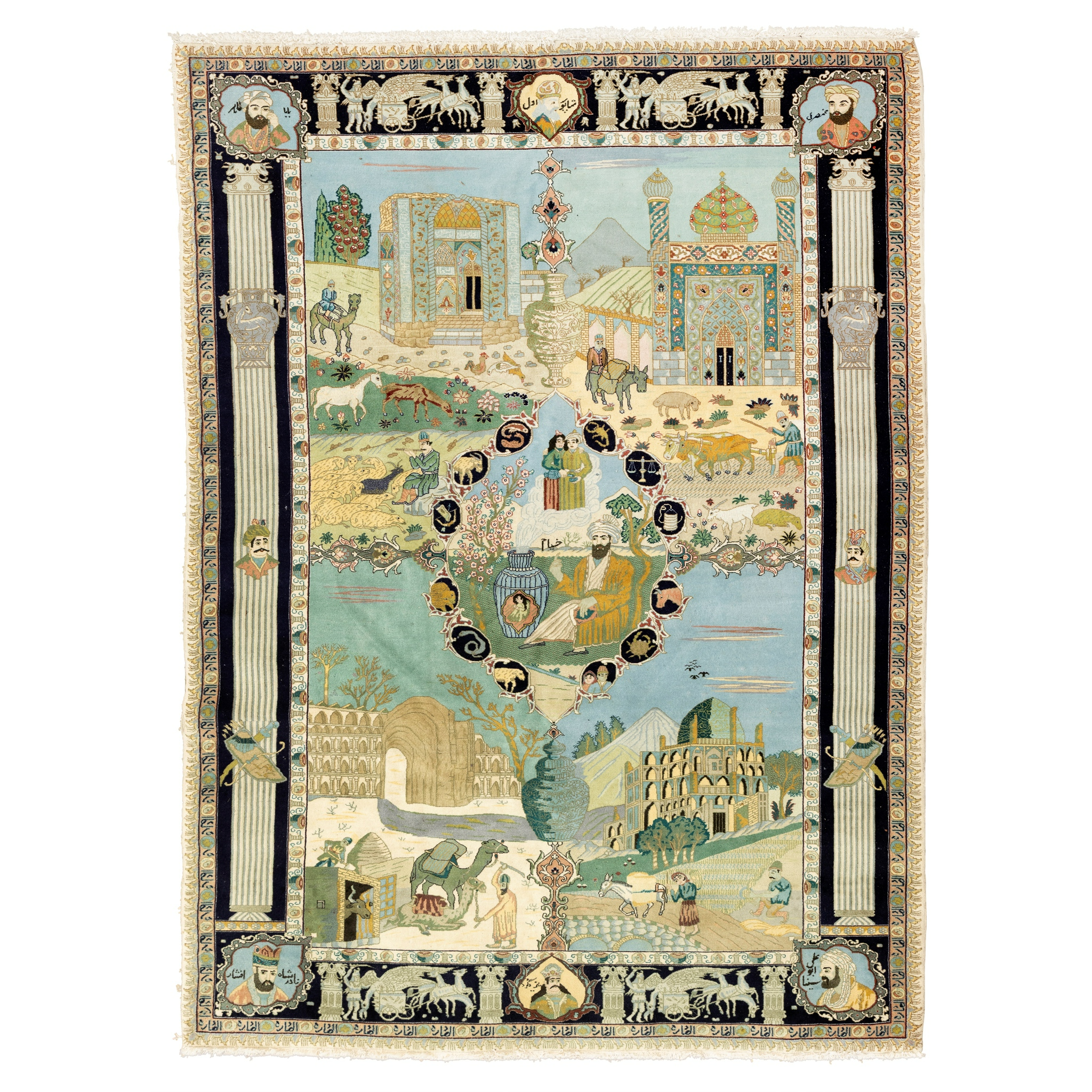 TABRIZ PICTORAL CARPET