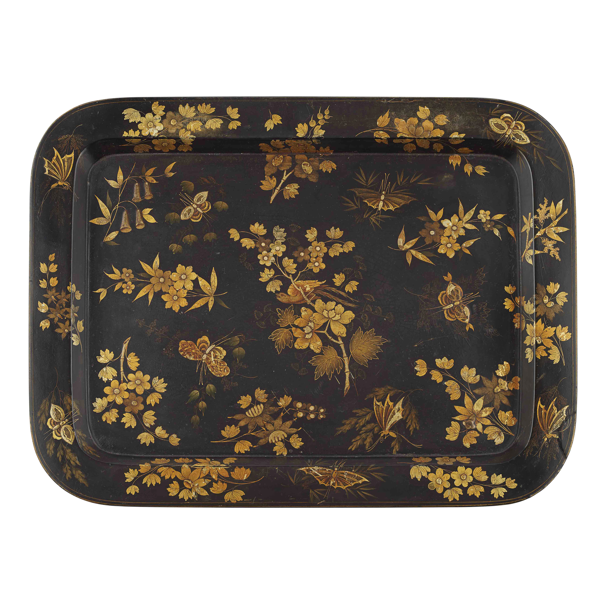 VICTORIAN PAPIER-MÂCHÉ TRAY