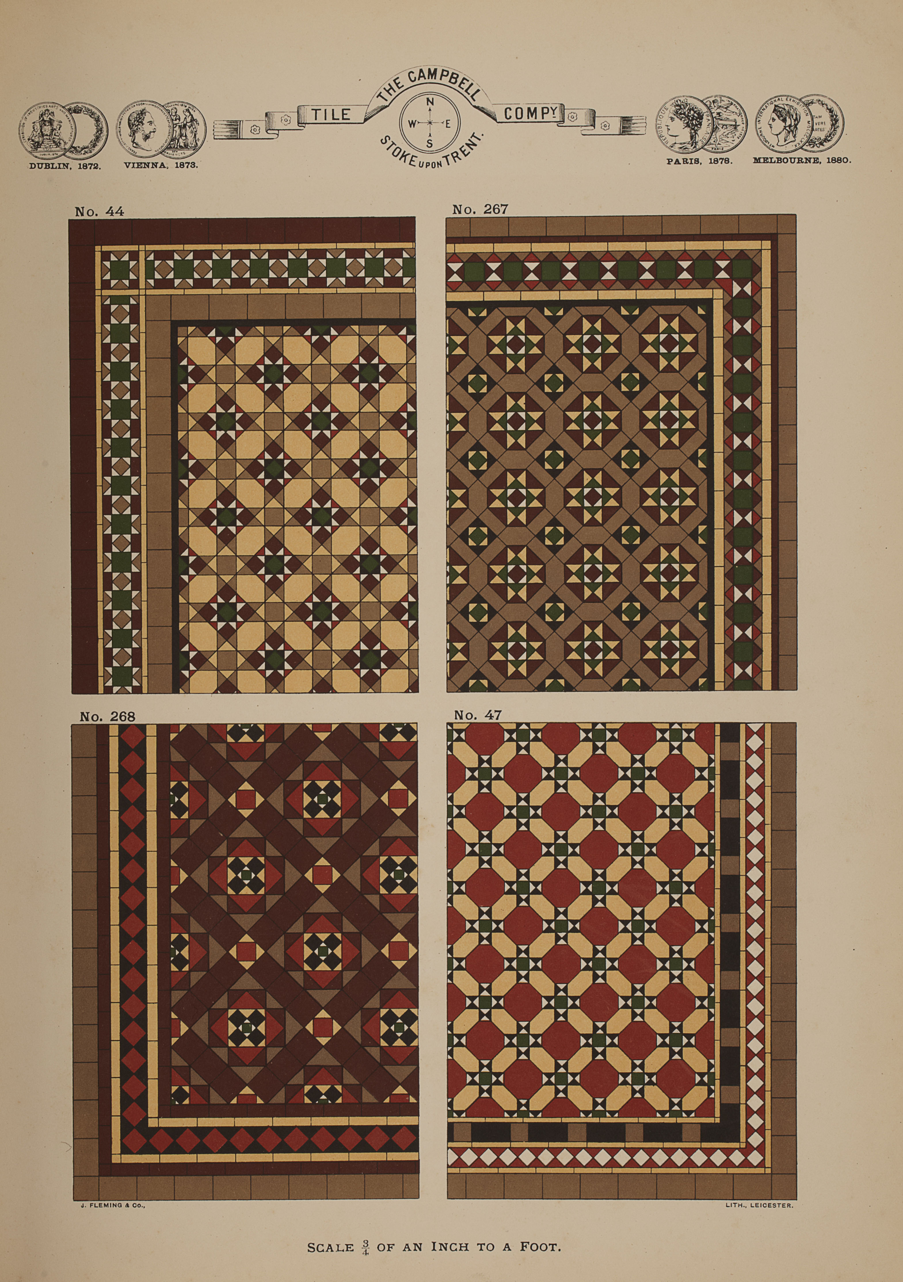 Majolica and Enamelled Tiles - Mintons (Limited) China Works