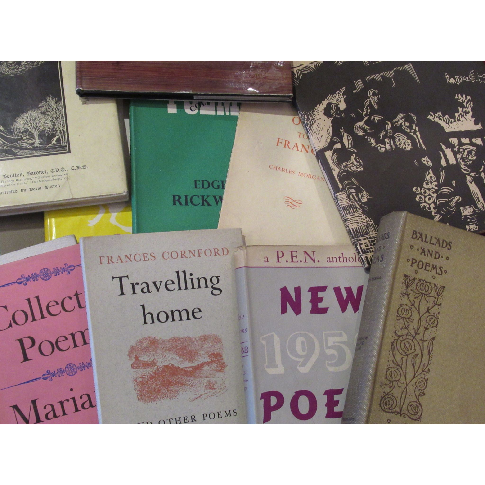 Poetry, a large collection, including