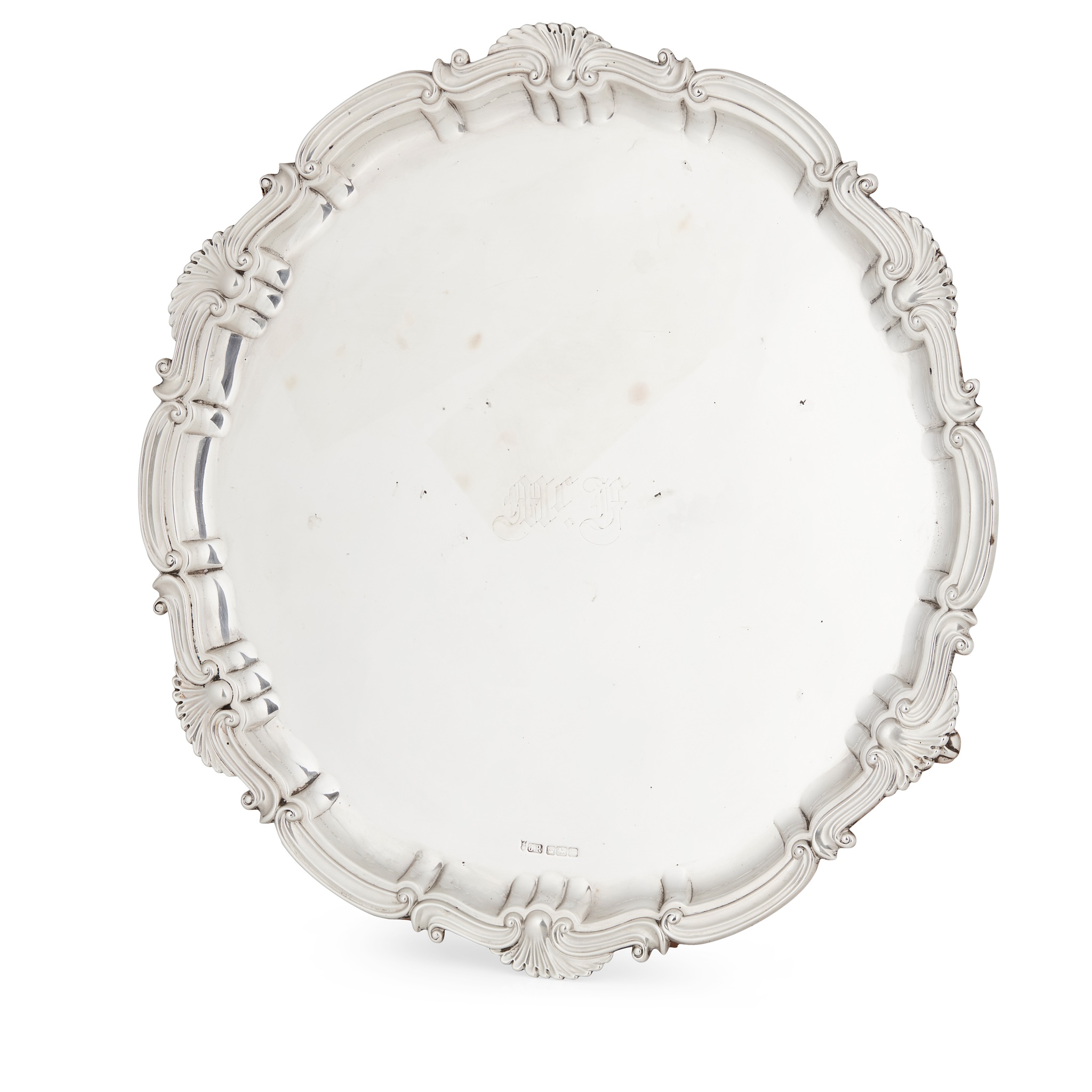 An Edwardian salver