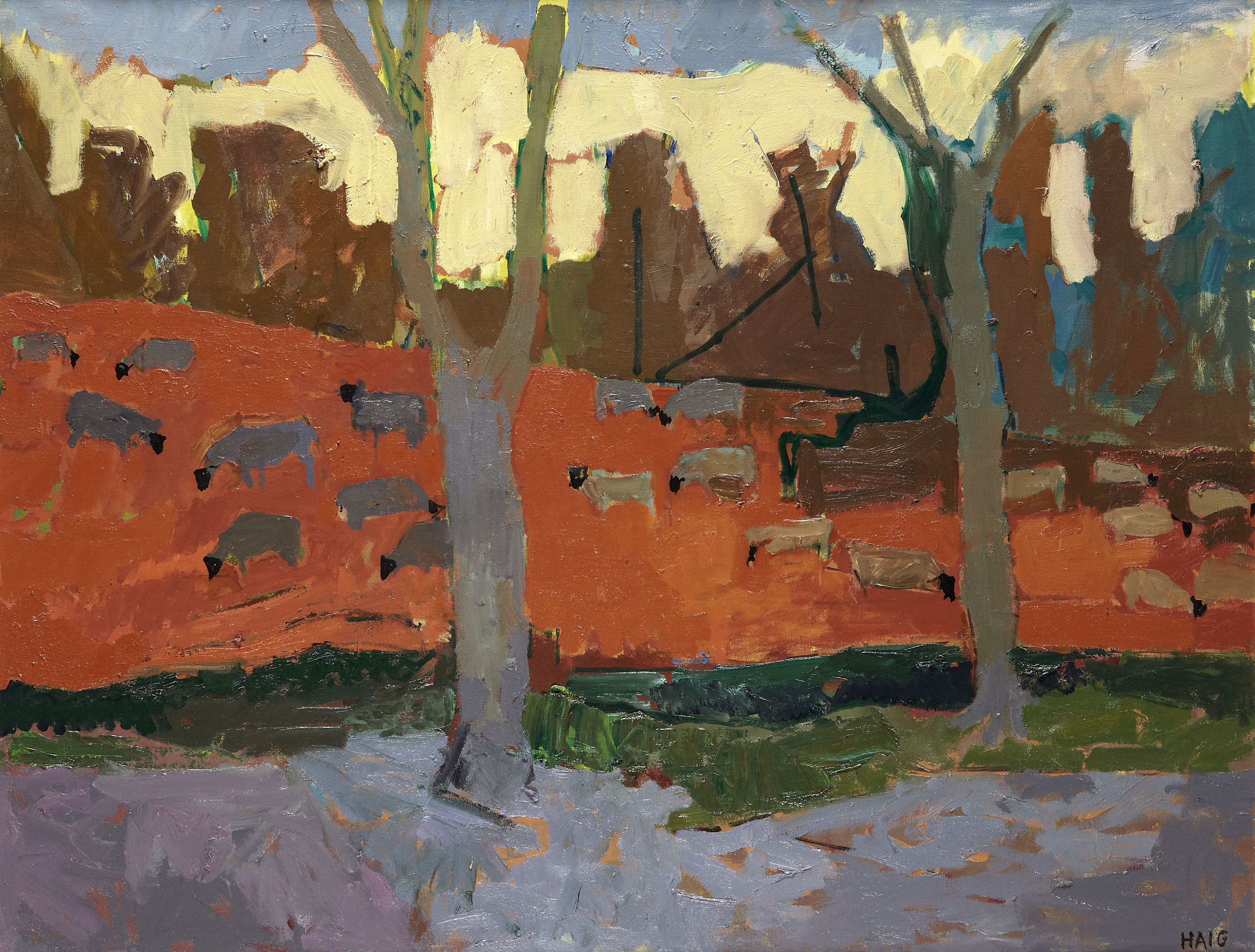 EARL HAIG O.B.E., R.S.A. (SCOTTISH 1918-2009)