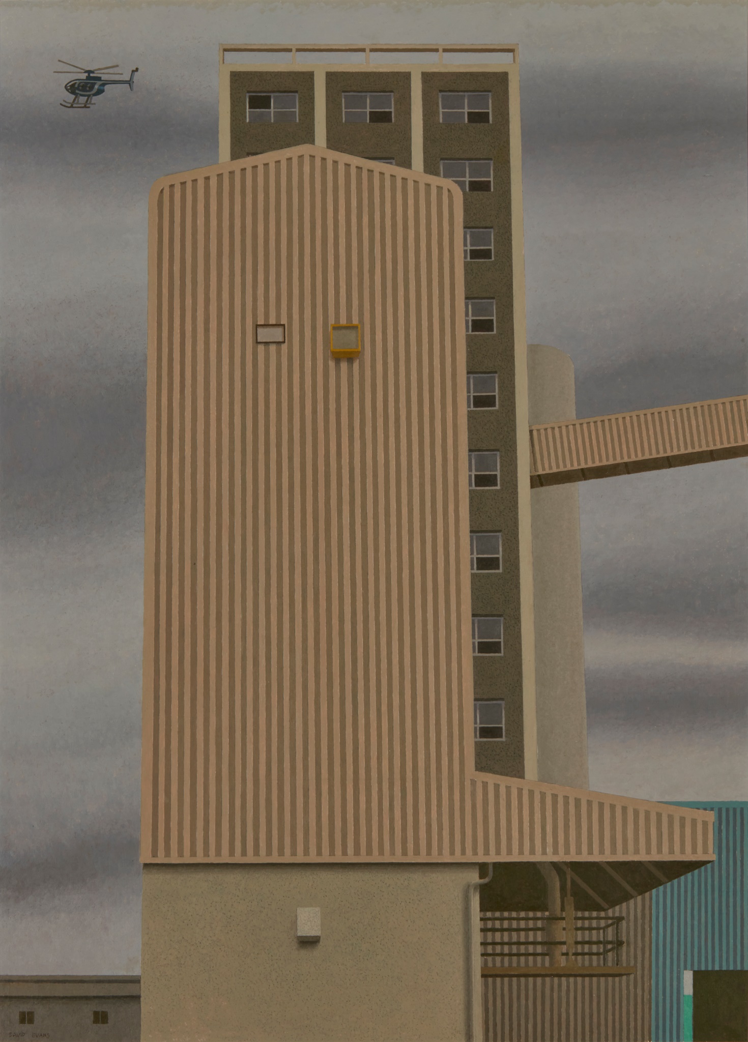 DAVID EVANS R.S.A., R.S.W., A.R.C.A (SCOTTISH 1942-2020)