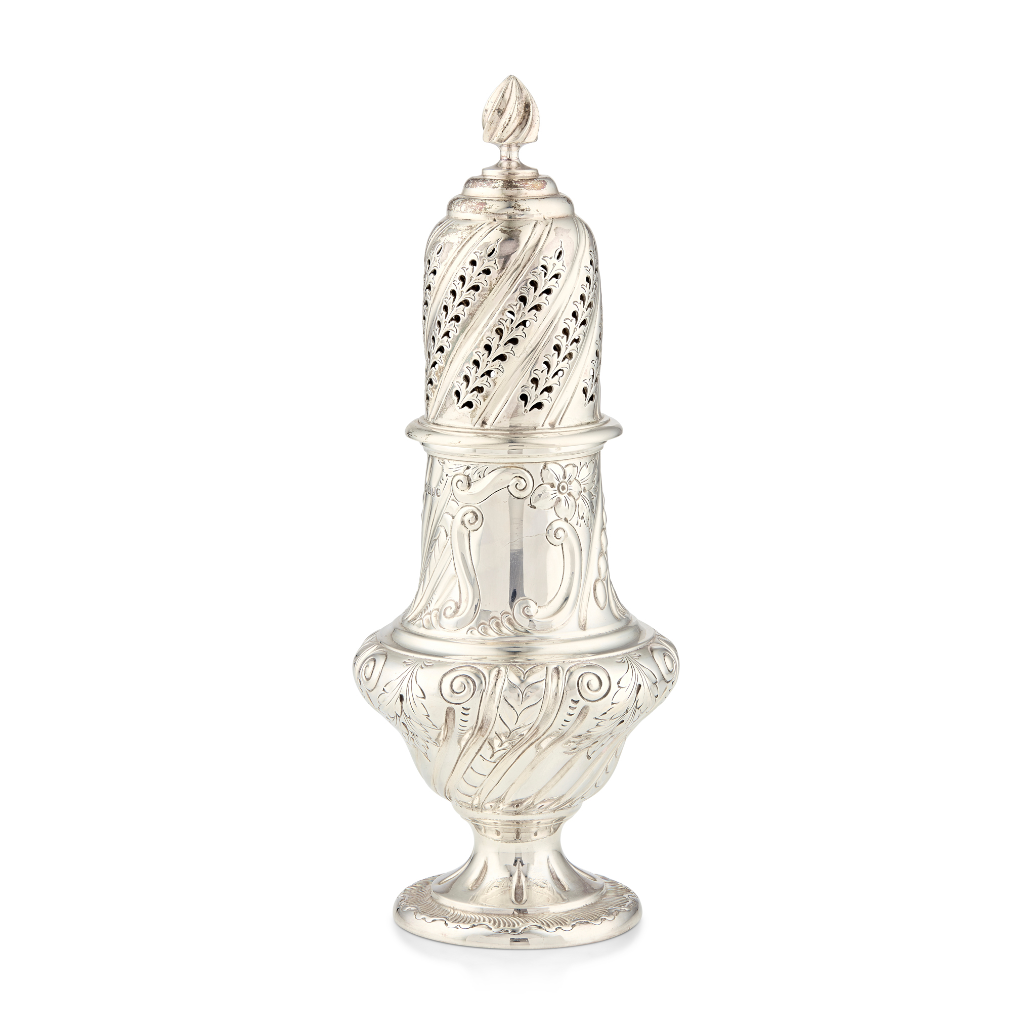 A VICTORIAN SUGAR CASTER