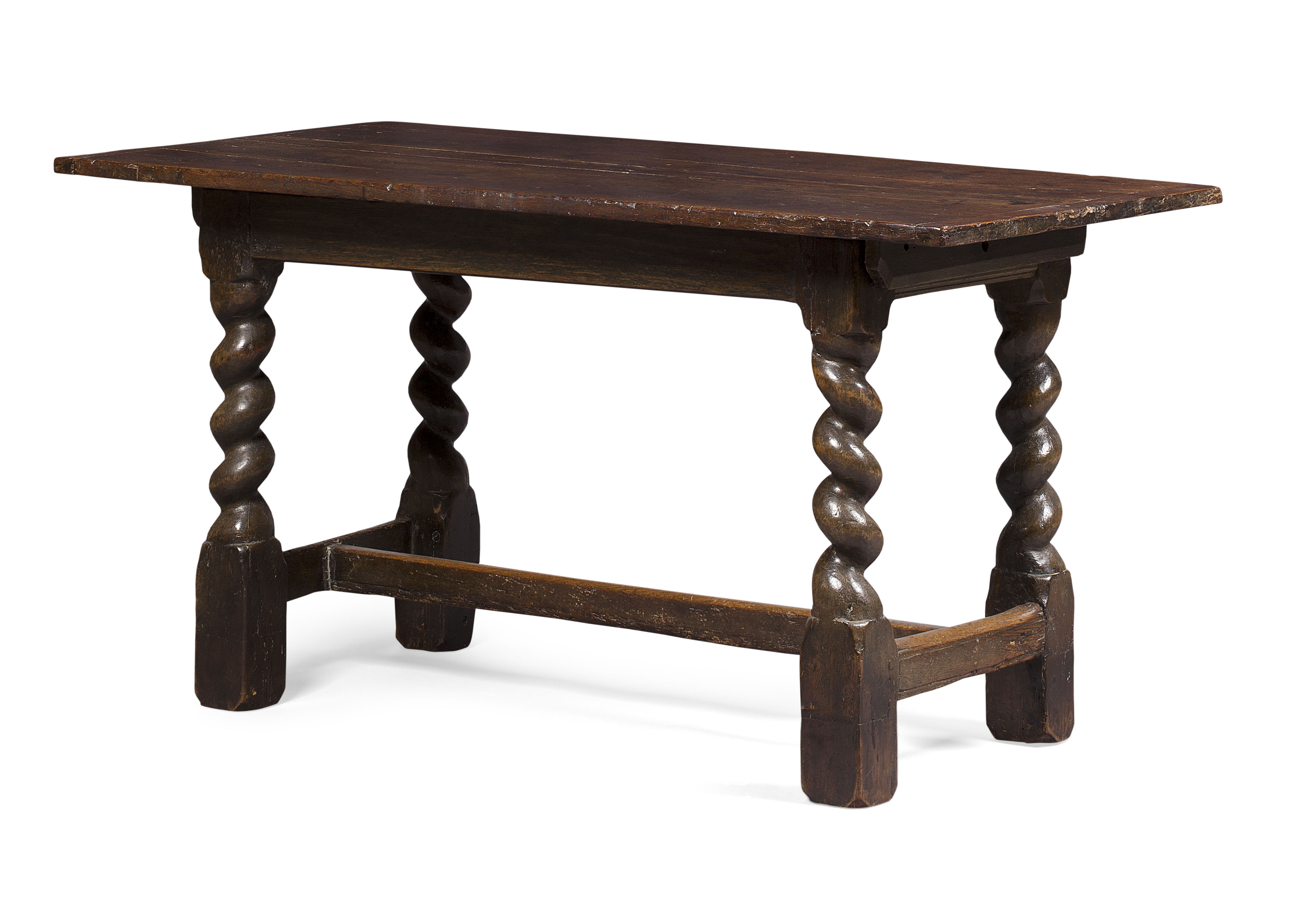 CHARLES II OAK CENTRE TABLE