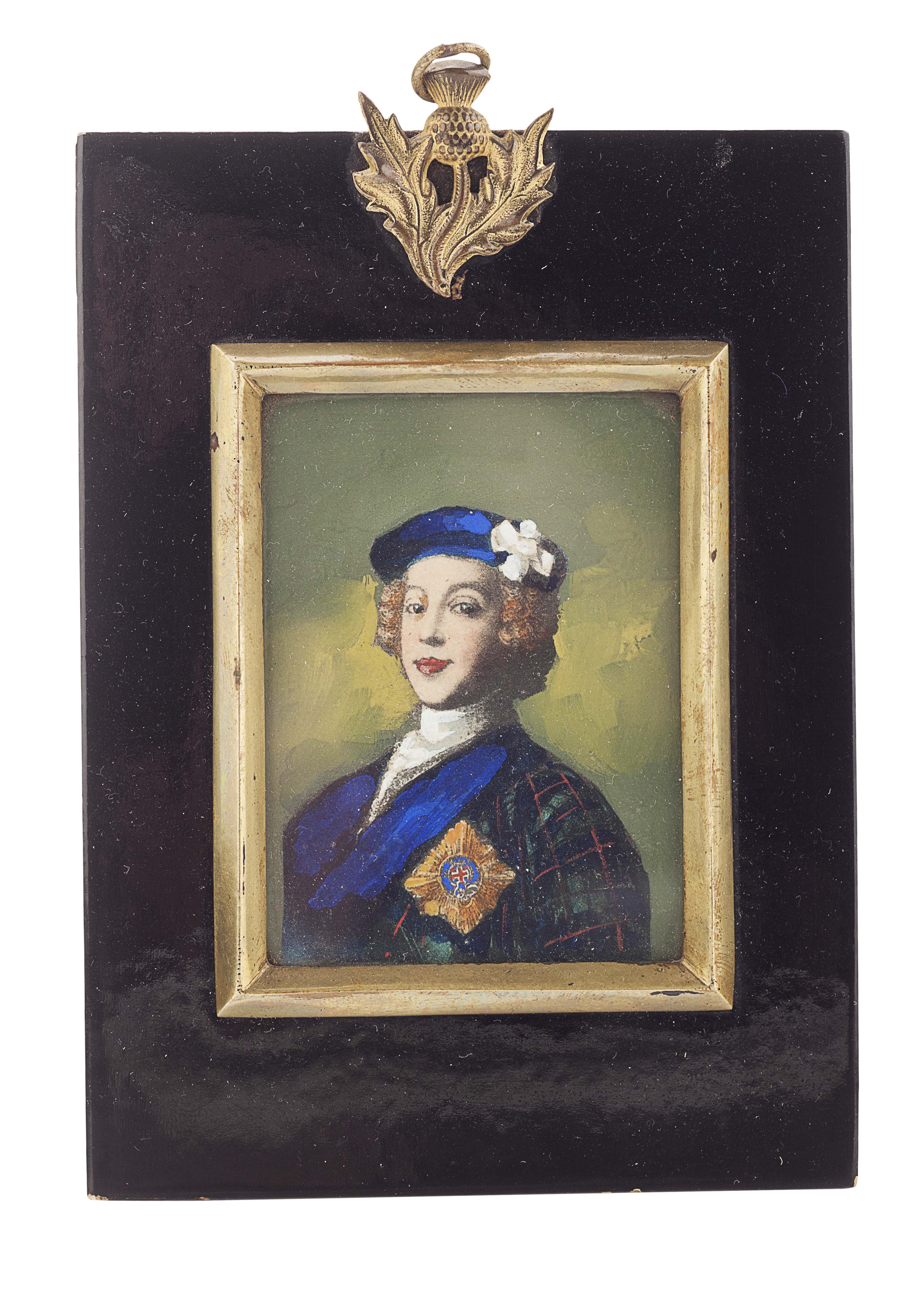 PORTRAIT MINIATURE OF CHARLES EDWARD STUART