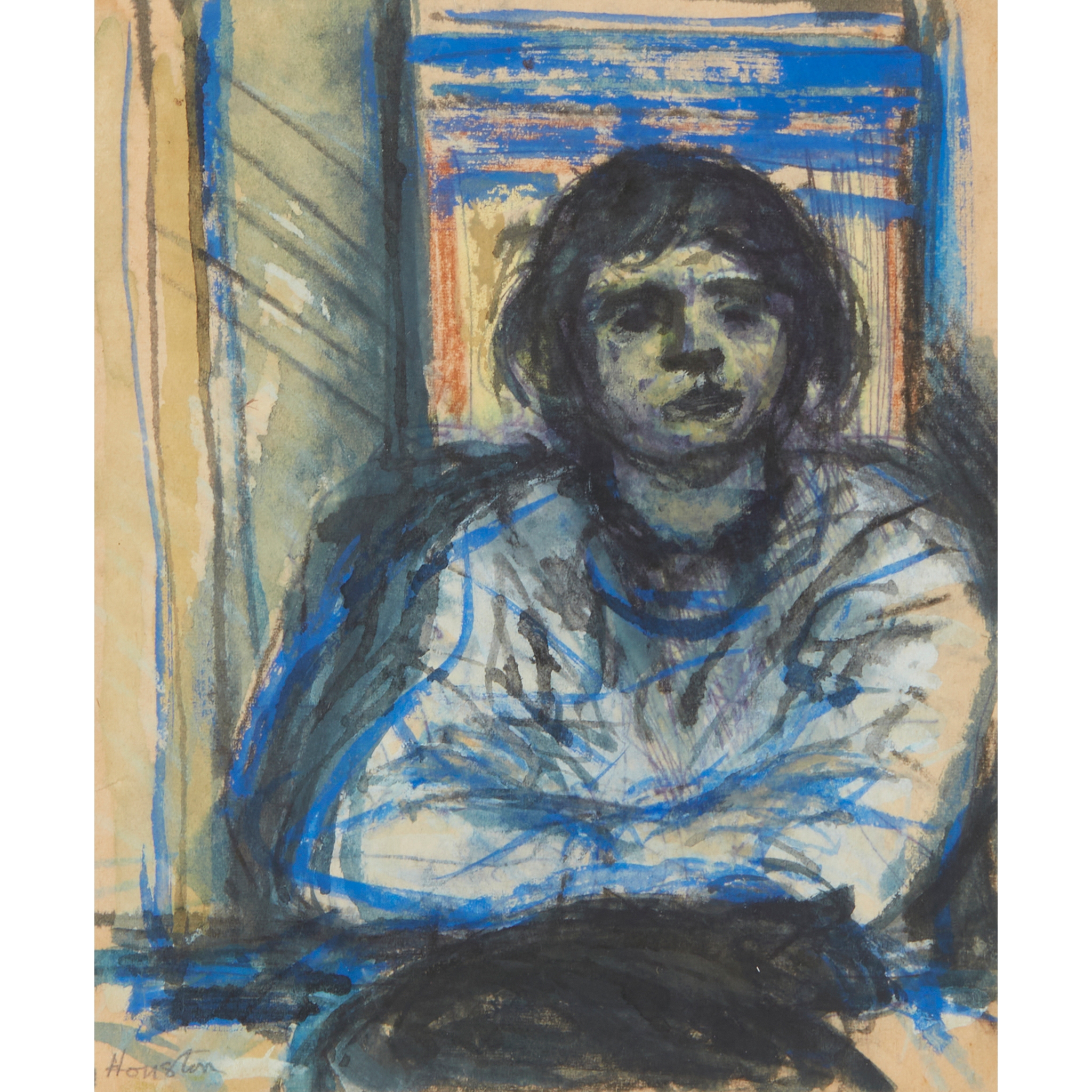JOHN HOUSTON R.S.A., R.S.W., S.S.A. (BRITISH 1930-2008)