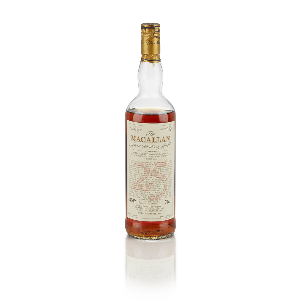 THE MACALLAN 1971 25 YEAR OLD ANNIVERSARY MALT