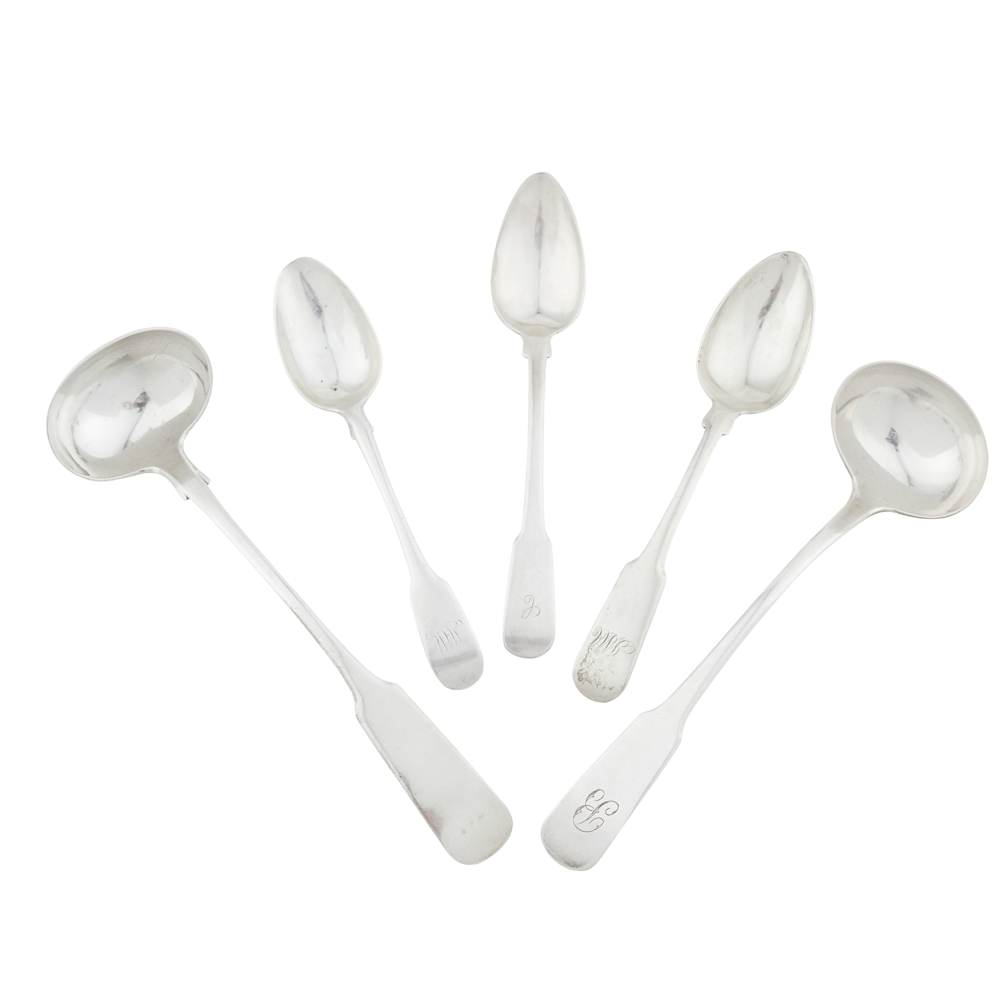 INVERNESS – A GROUP OF SCOTTISH PROVINCIAL FLATWARE