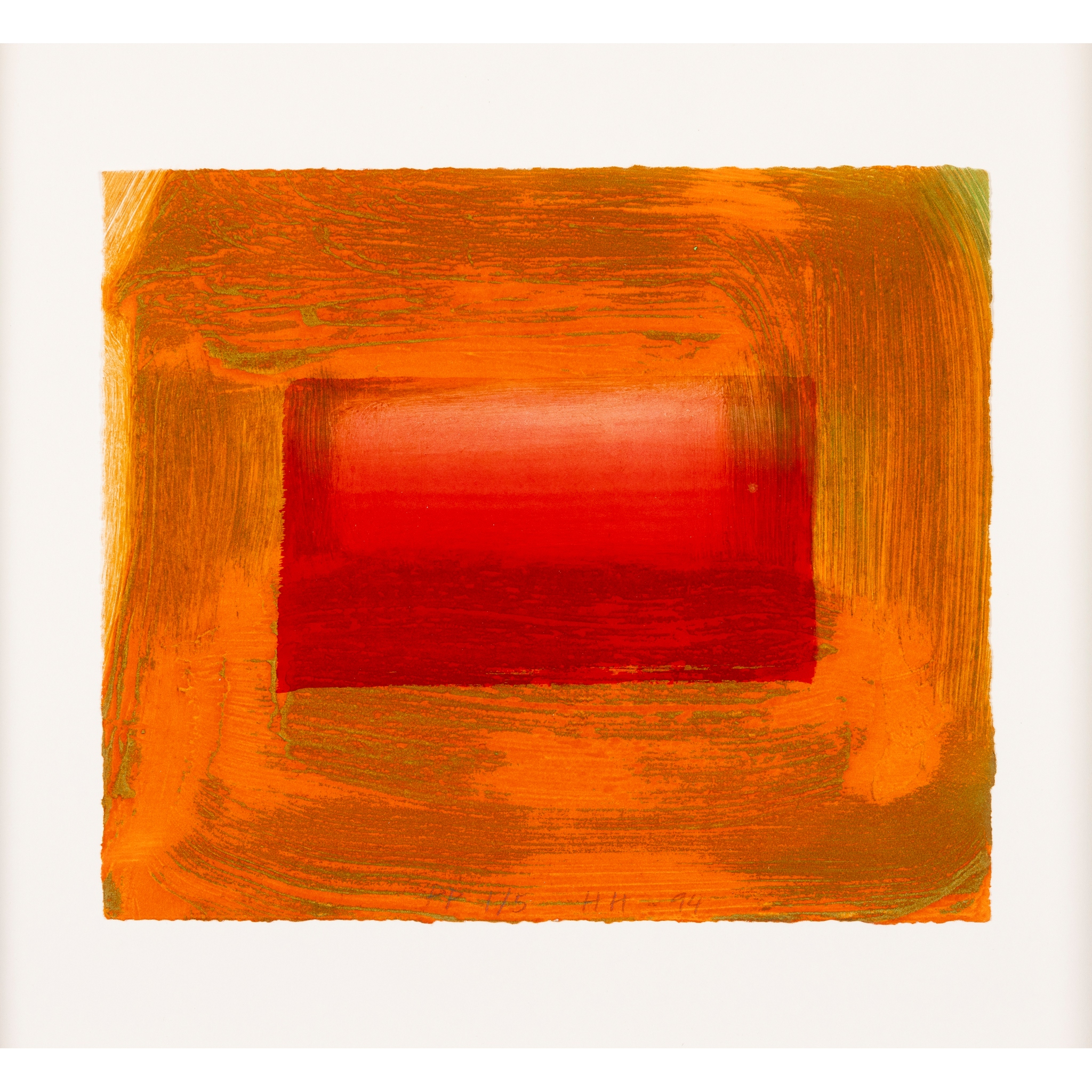 SIR HOWARD HODGKIN C.H., C.B.E. (BRITISH 1932-2017)