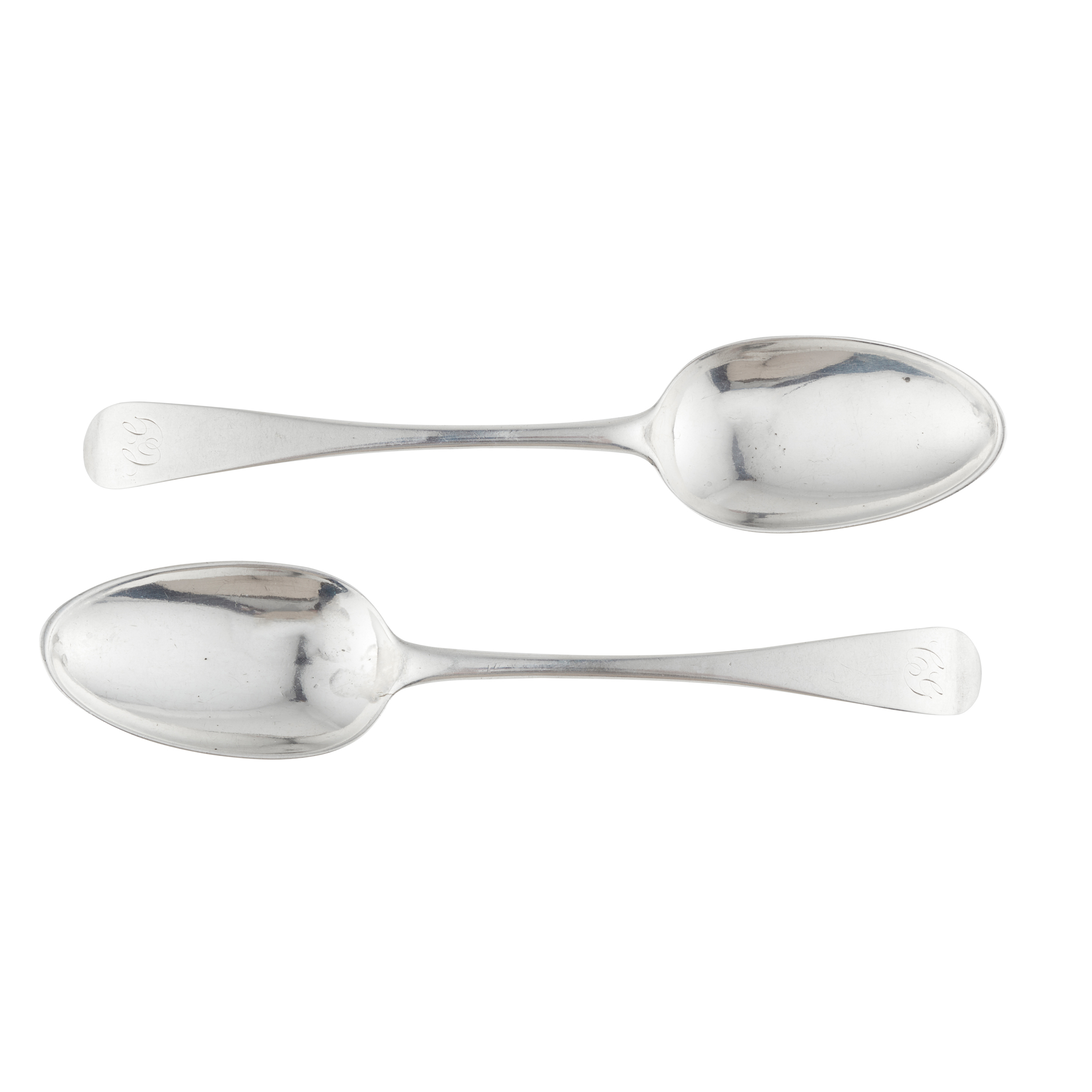 ABERDEEN – A PAIR OF SCOTTISH PROVINCIAL TABLESPOONS