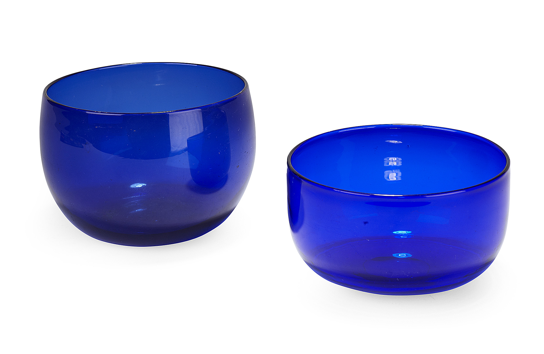 COLLECTION OF SEVENTEEN ASSORTED CUT GLASS FINGER BOWLS