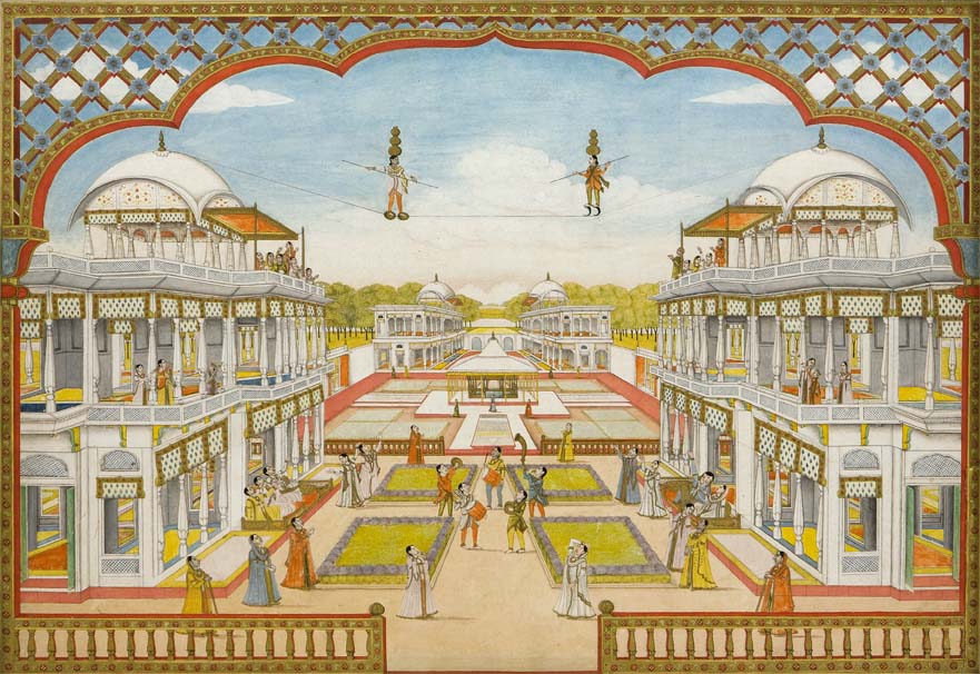A LATE 18TH CENTURY LUCKNOW SCHOOL PAINTING