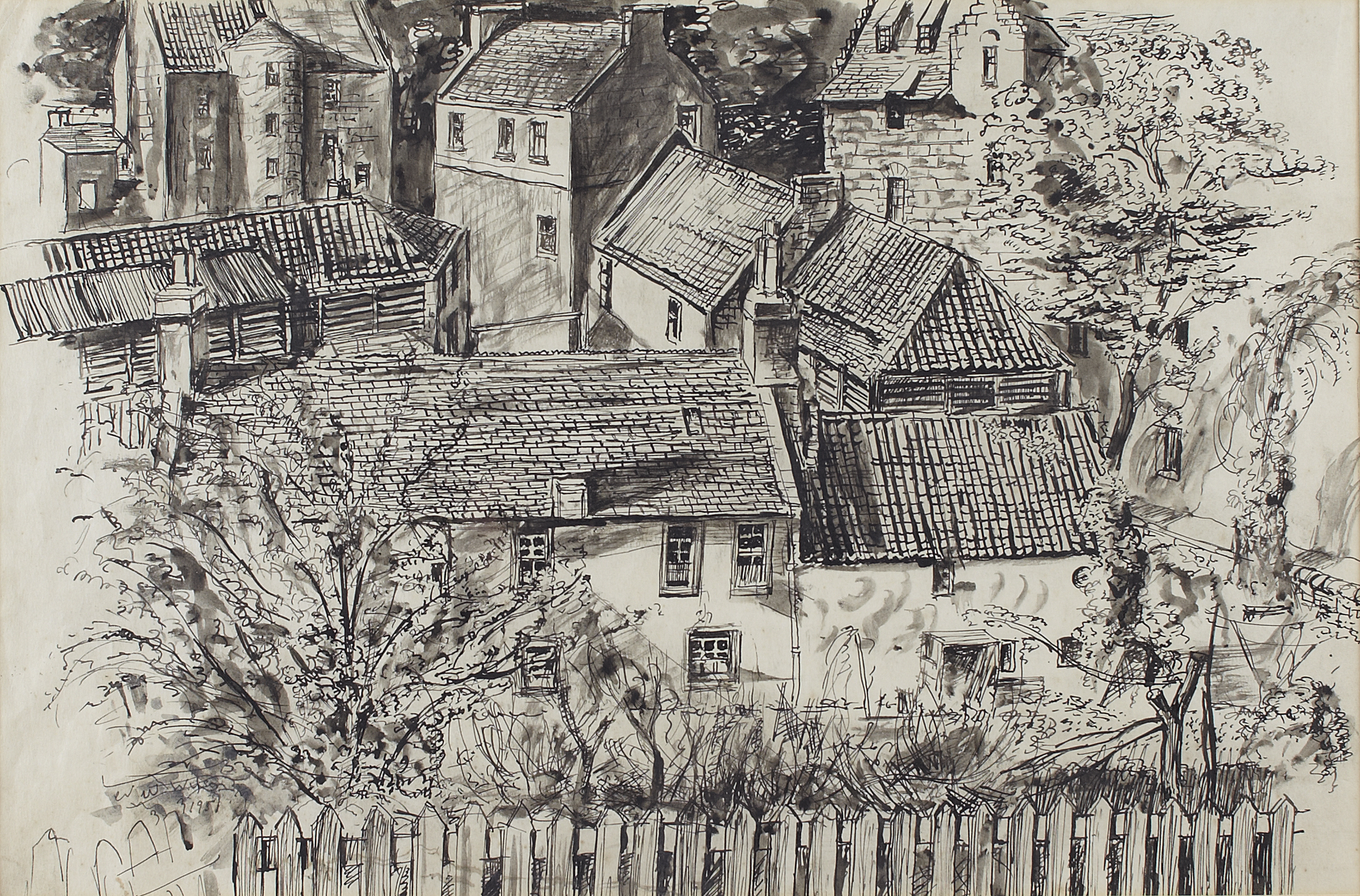 WILLIAM WILSON O.B.E., R.S.A., R.S.W (SCOTTISH 1905-1972)