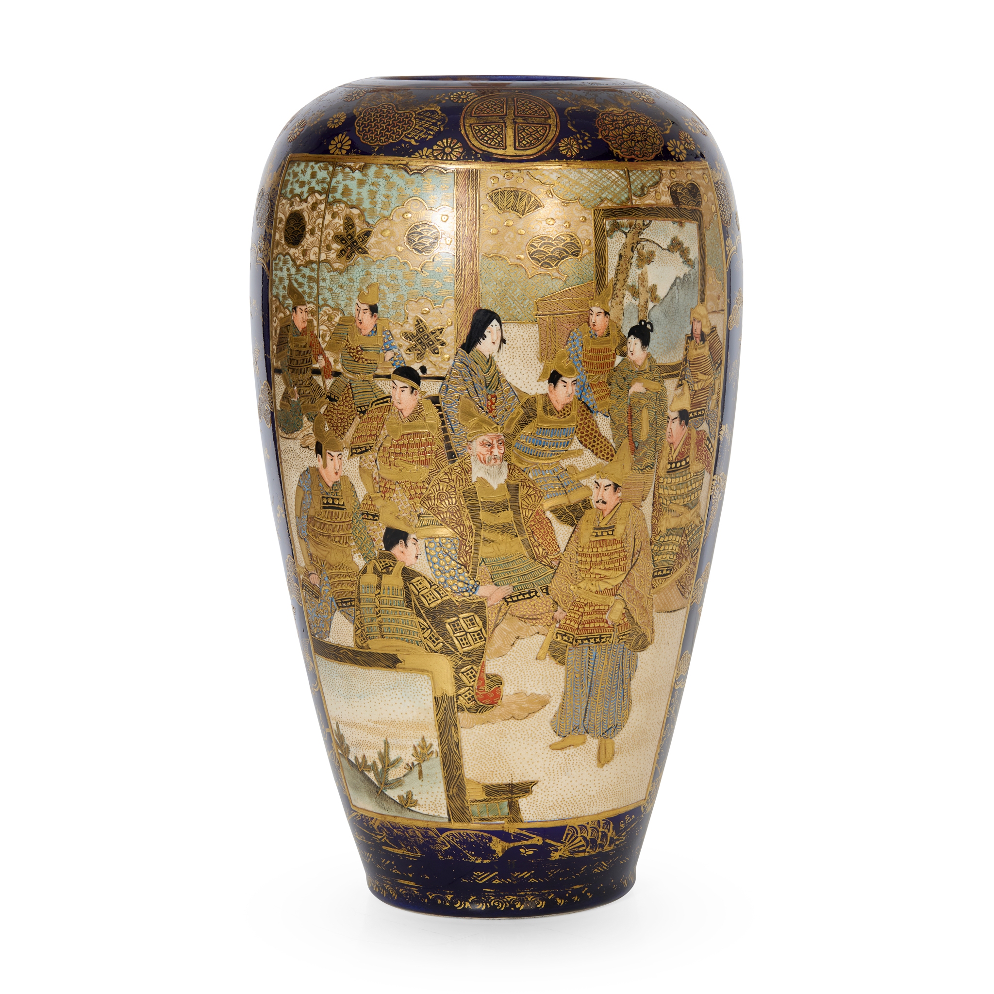 JAPANESE SATSUMA VASE
