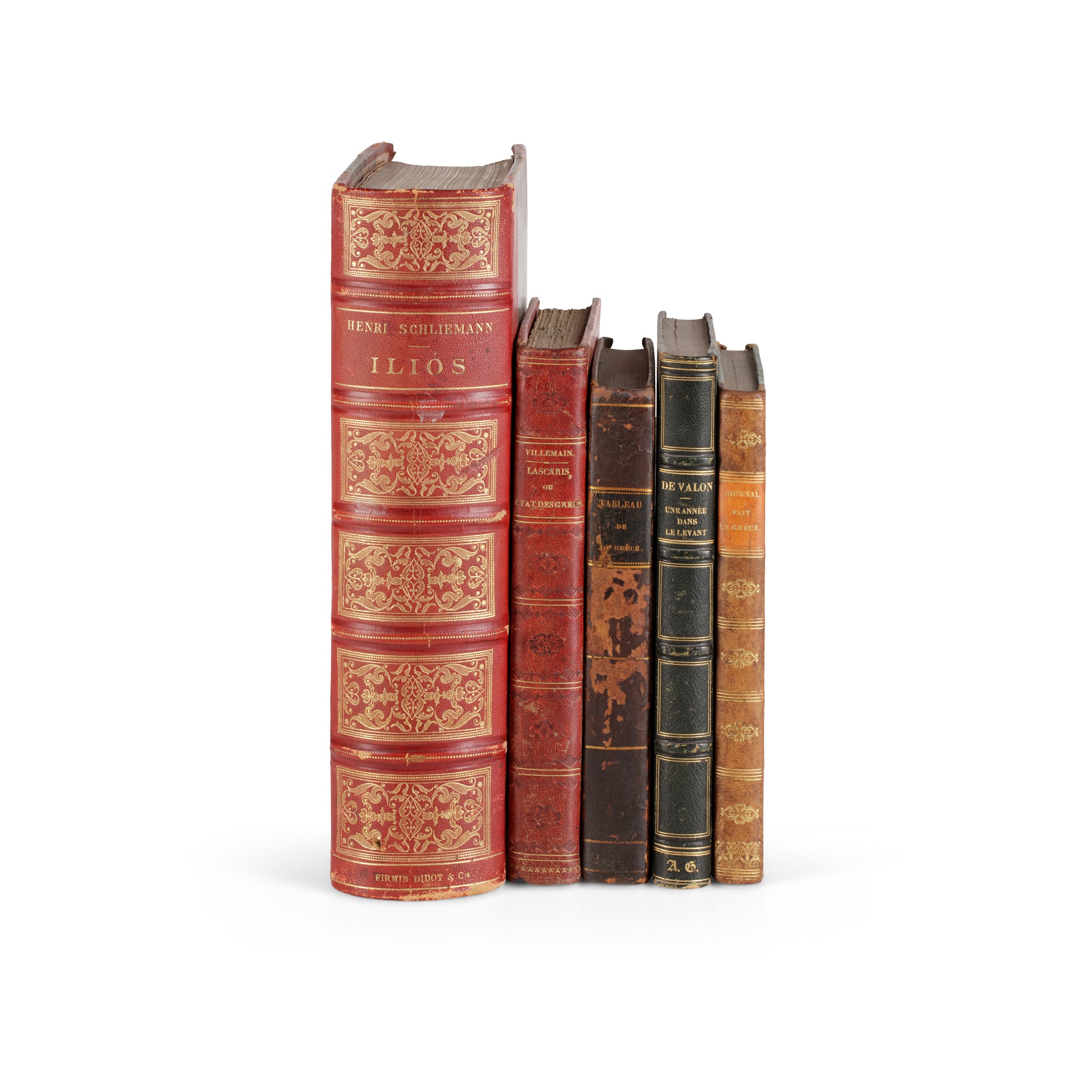 French works on Greece, 5 volumes