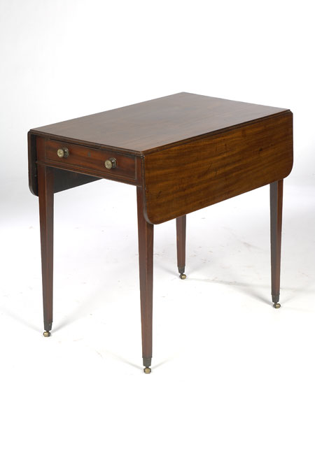 A George III period mahogany Pembroke table