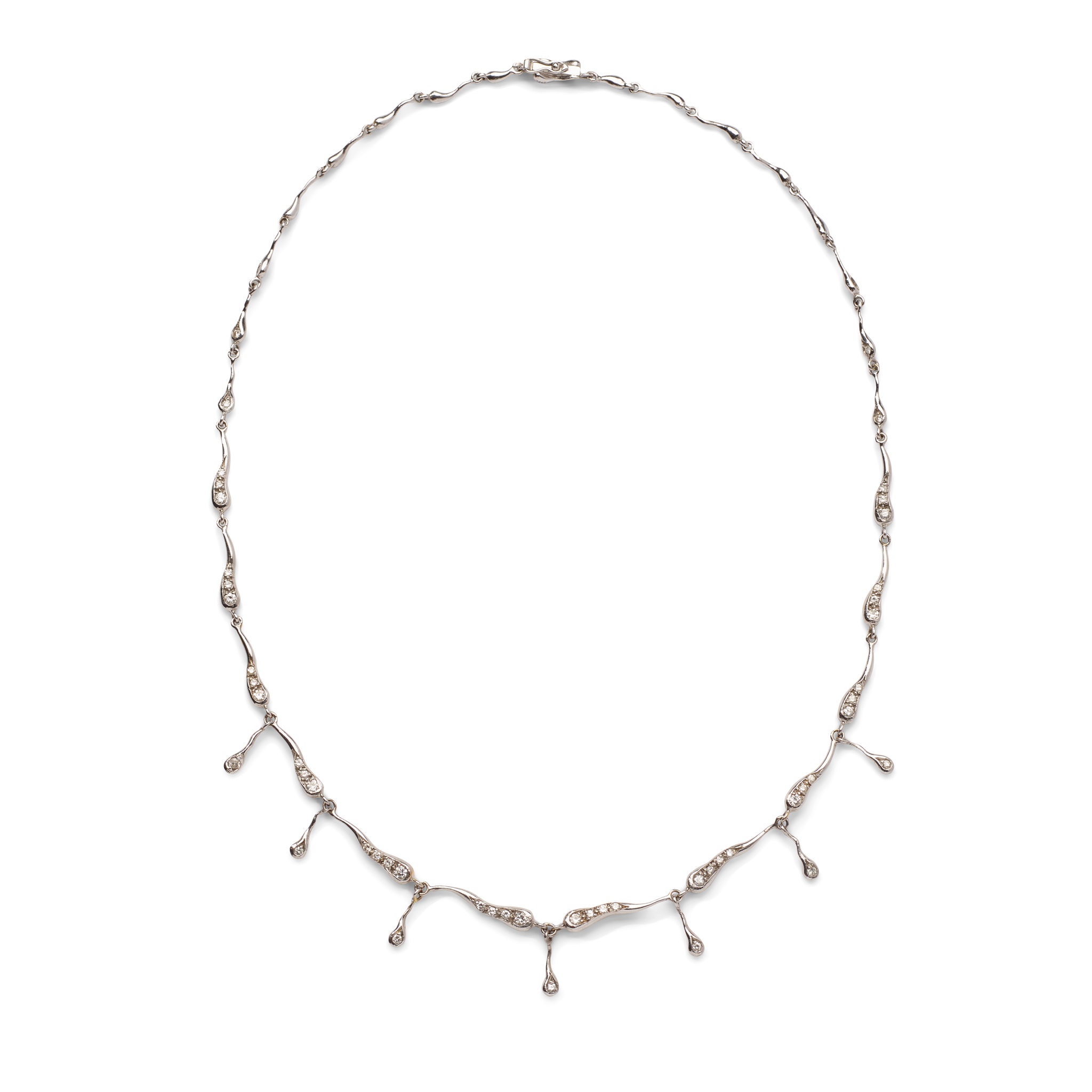 Charles de Temple: A diamond-set necklace, 1965