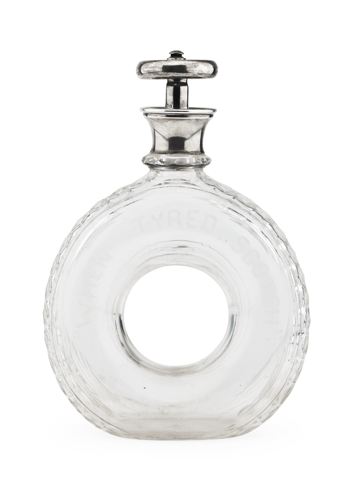 A novelty whisky decanter