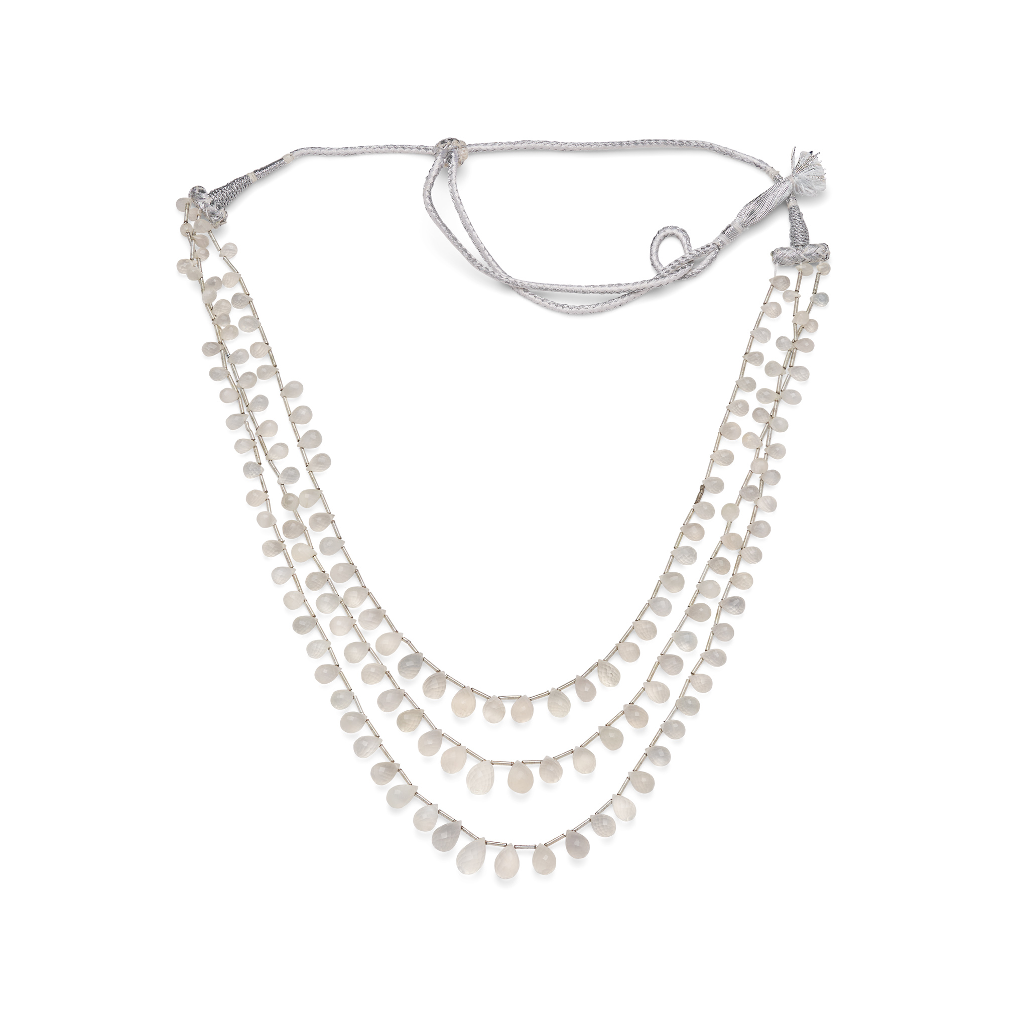 A collection of Indian gem-set necklaces