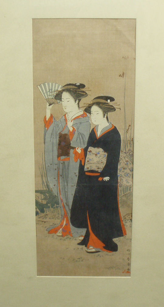 Three Japanese prints