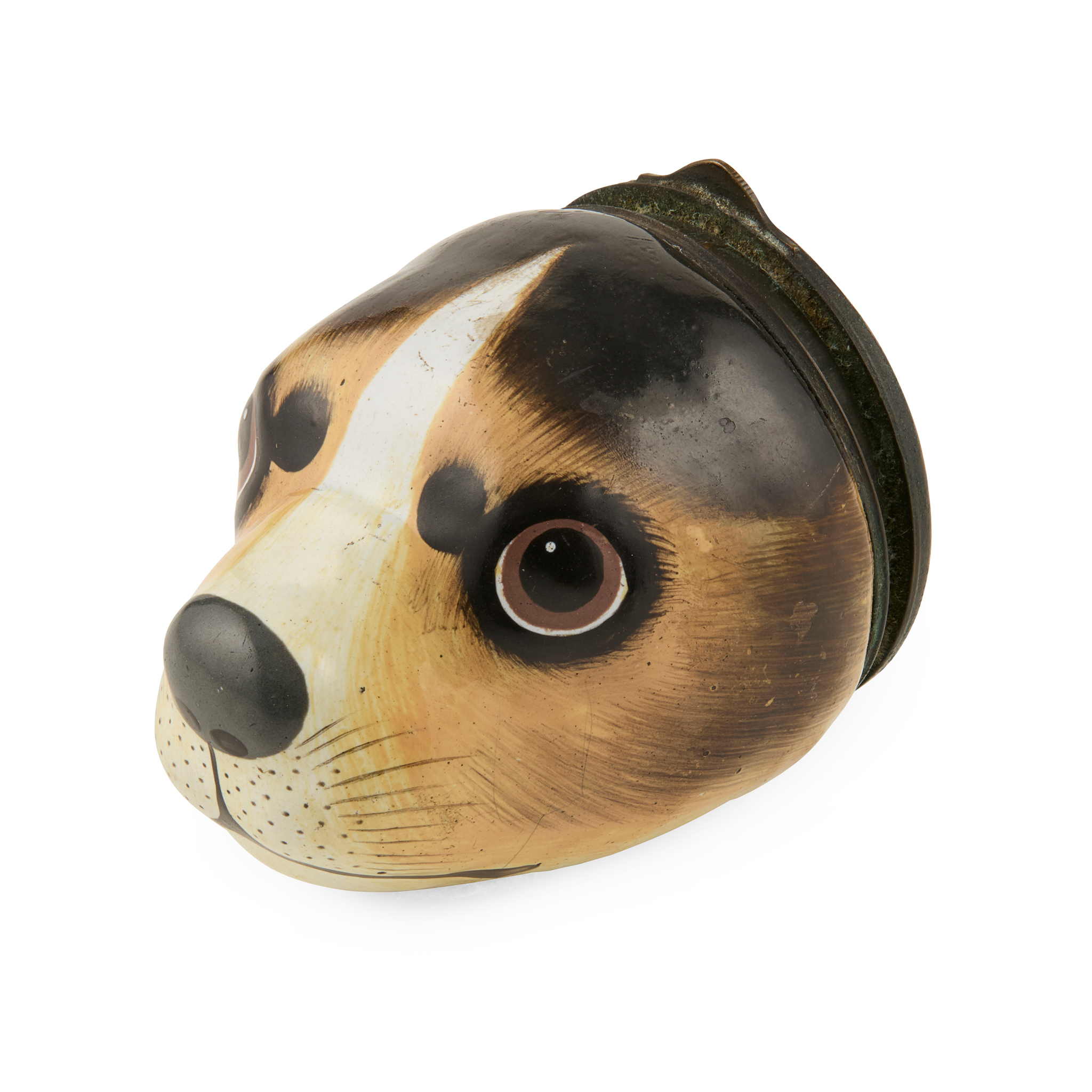 BILSTON ENAMEL BONBONNIERE