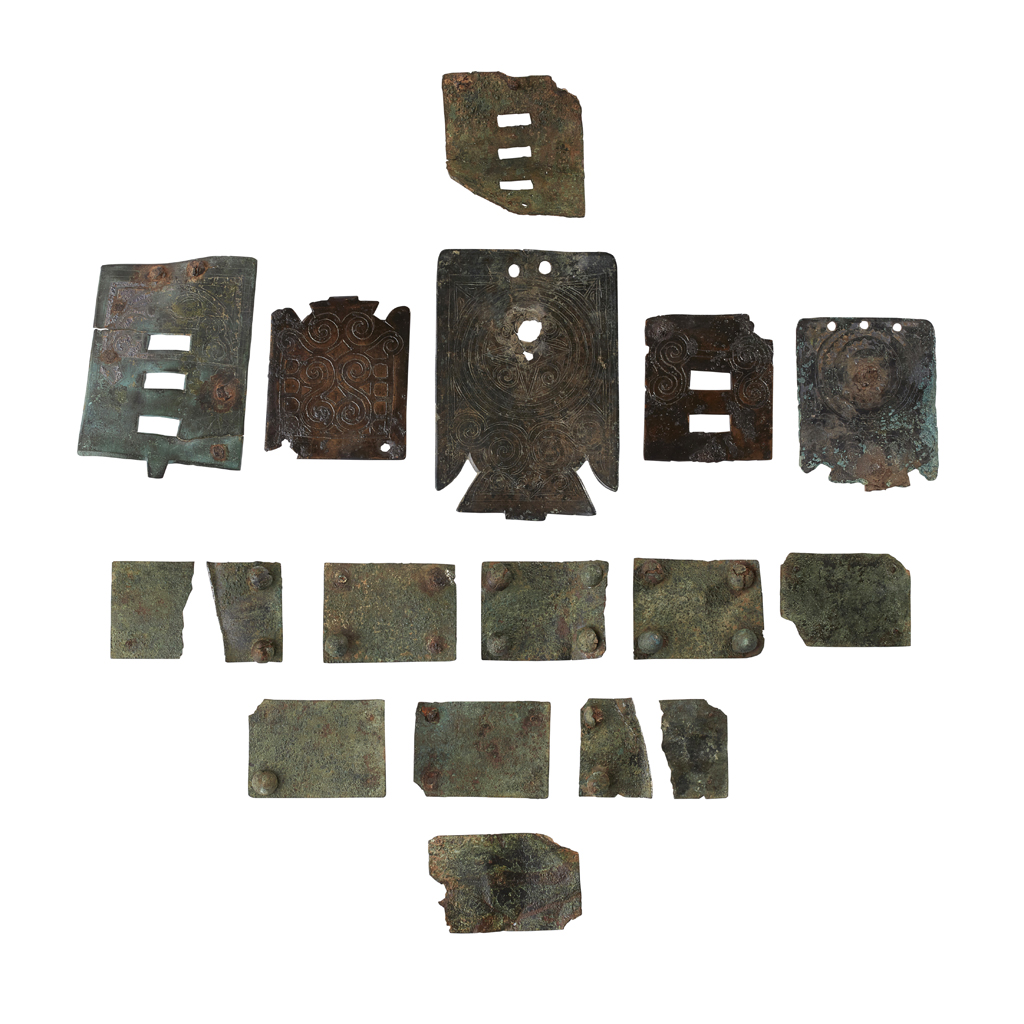 COLLECTION OF URARTIAN BELT ENDS