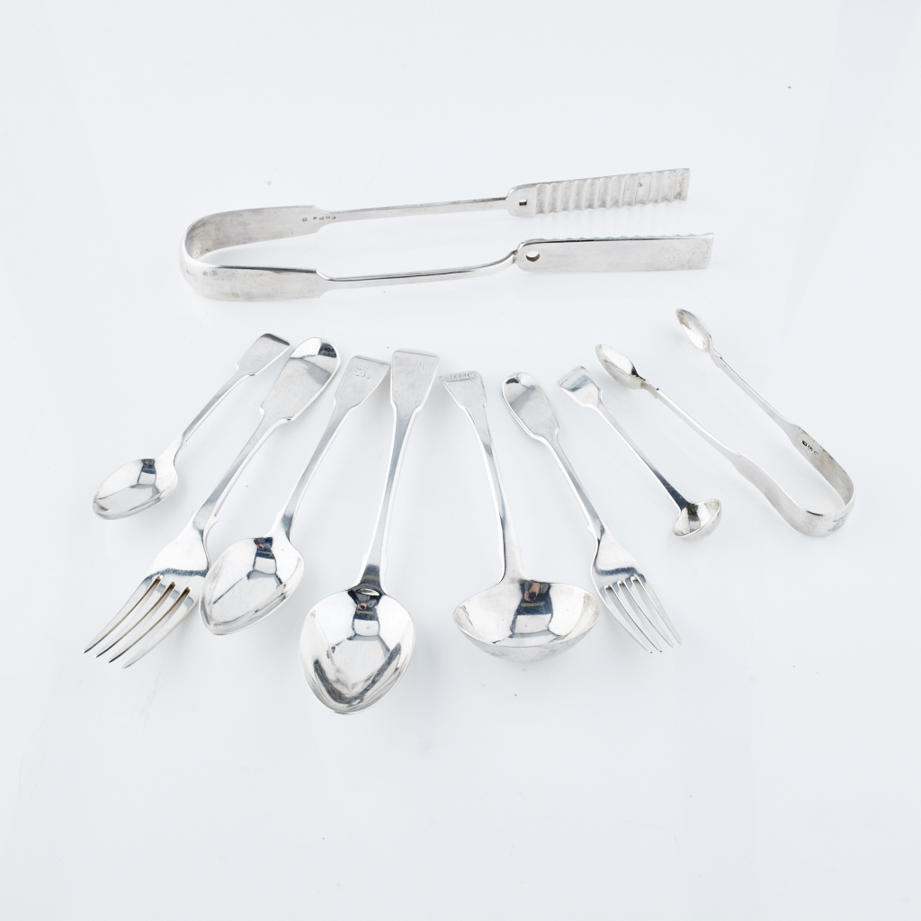 A part suite of fiddle flatware- AMENDMENT