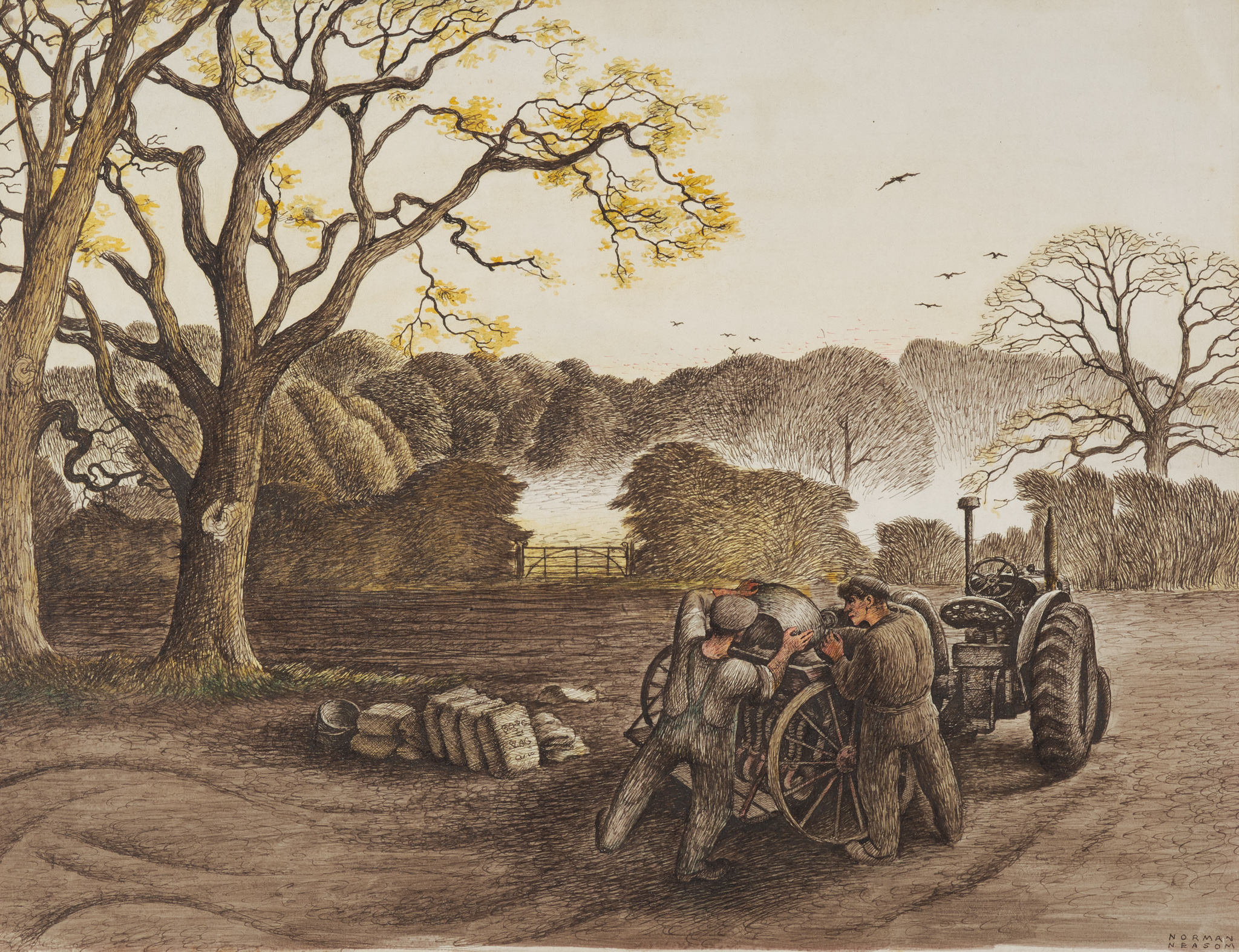 NORMAN NEASOM R.W.S., R.B.S.A. (BRITISH 1915-2010)