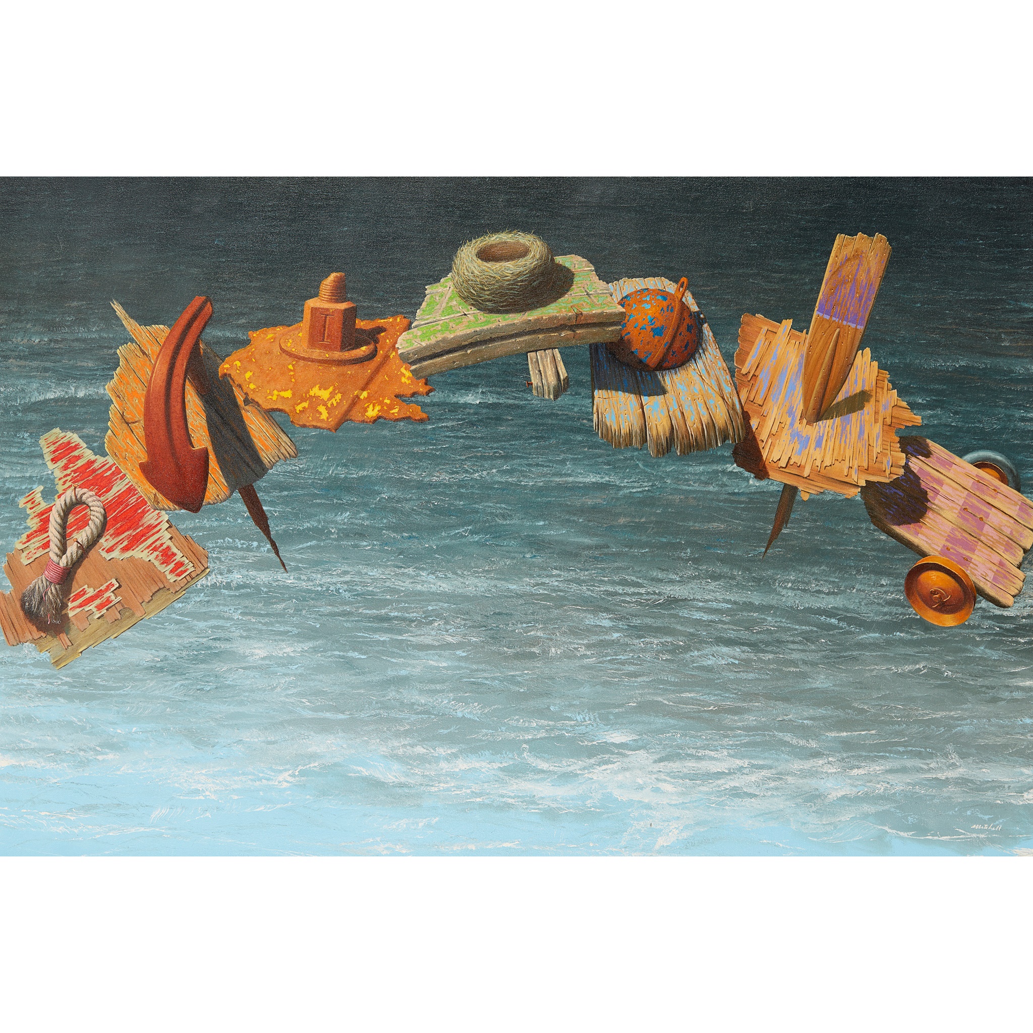 Gordon K. Mitchell R.S.W., R.S.A., R.G.I. (Scottish B. 1952)